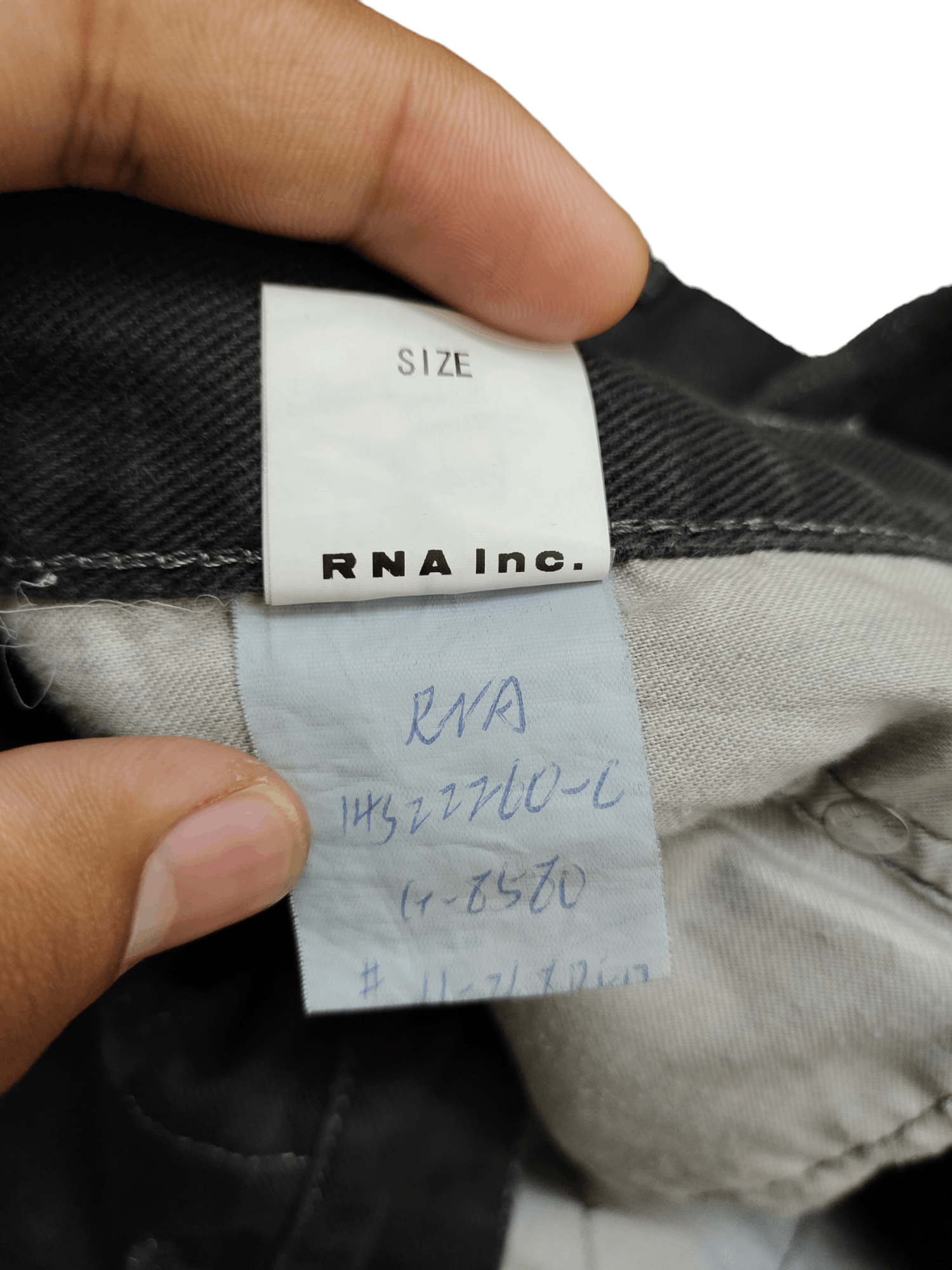 Kapital 1990s Sample Rna Inc Japan Big Back Pocket Baggy Denim Pants Size US 32 / EU 48 - 9 Thumbnail