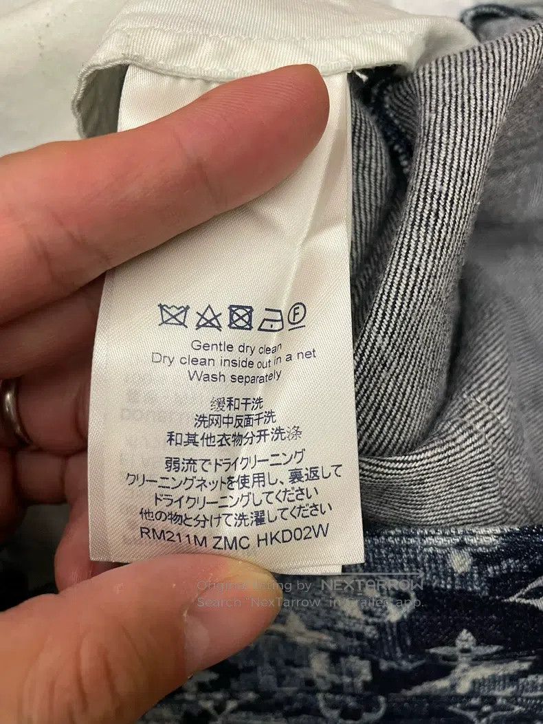 Louis Vuitton Louis Vuitton Tapestry pattern full of logo jeans Size US 30 / EU 46 - 5 Thumbnail