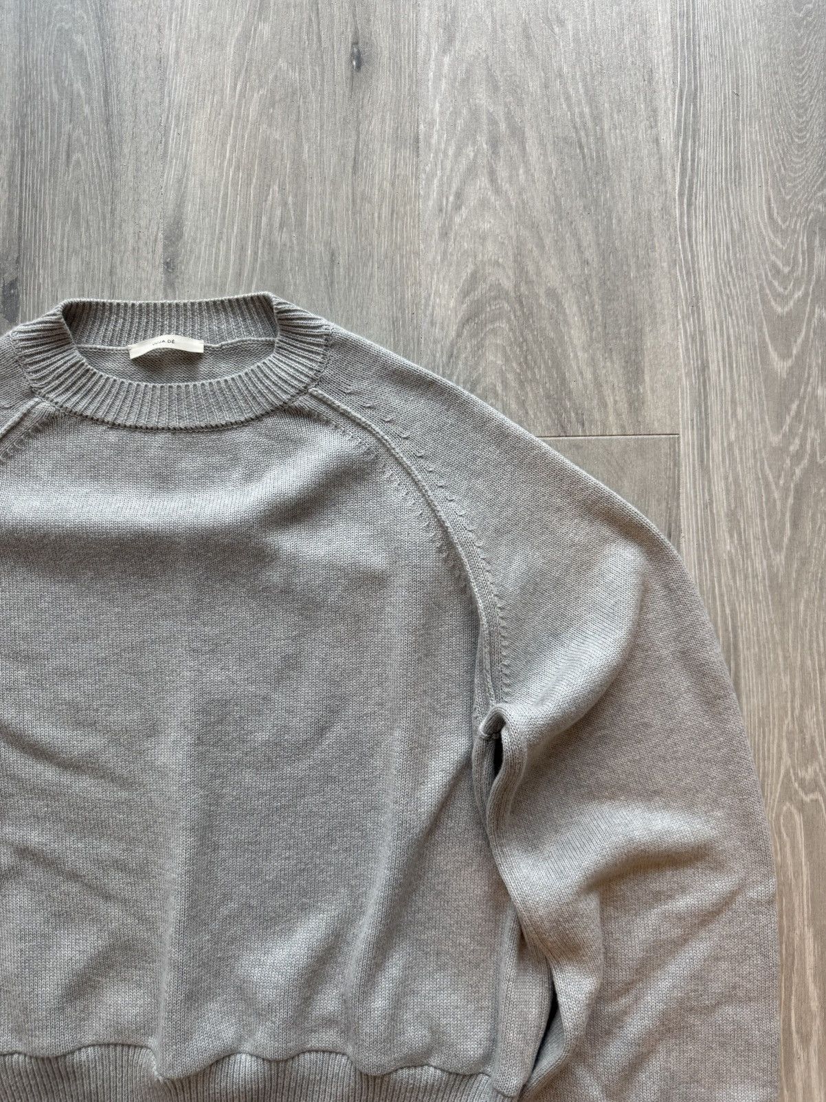 Vuja De Vuja De Grey Piege Cashmere Sweater Size US L / EU 52-54 / 3 - 3 Thumbnail