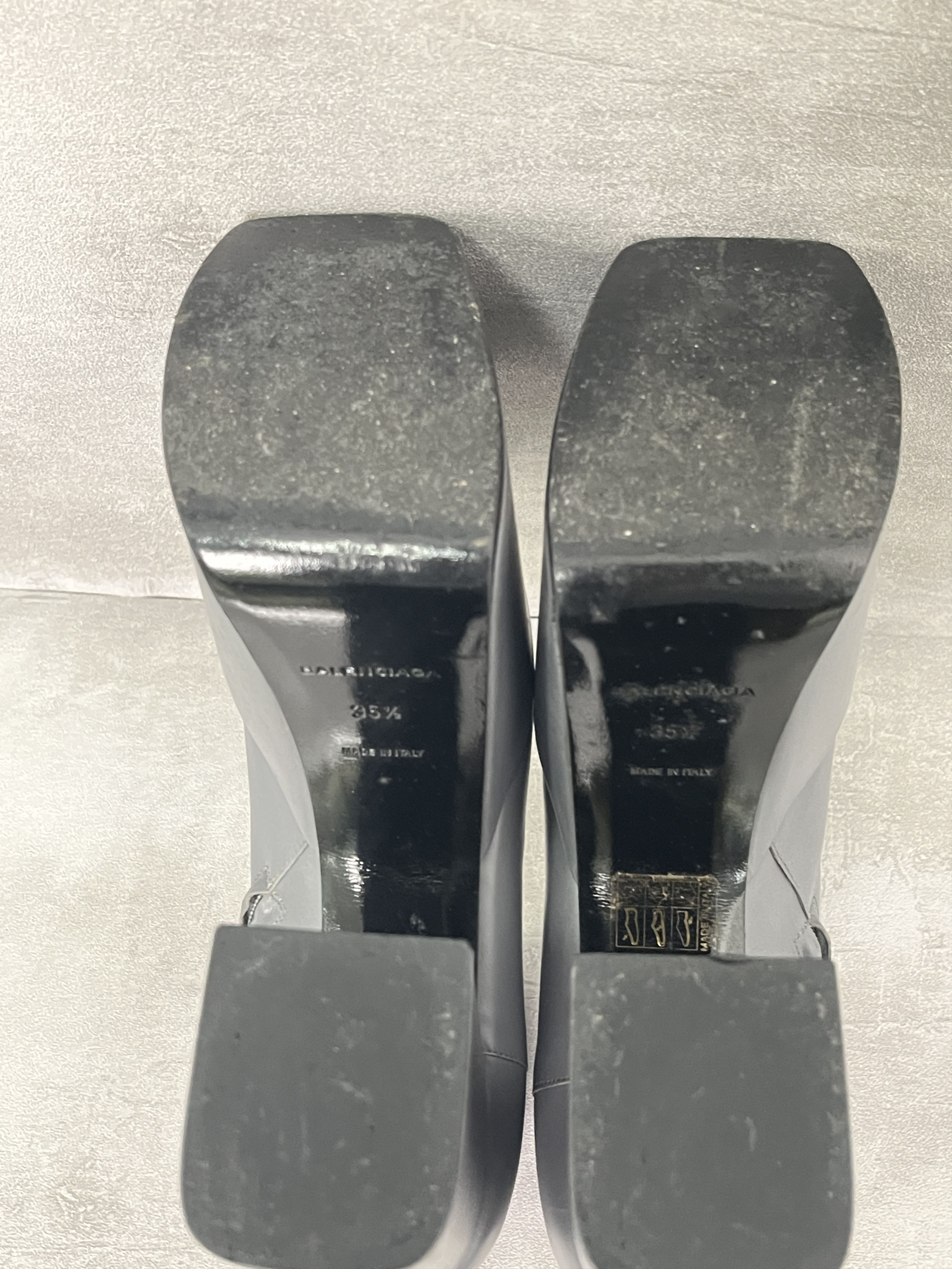 Balenciaga Balenciaga Grey Platform Boots Size US 4.5 / IT 34.5 - 5 Thumbnail