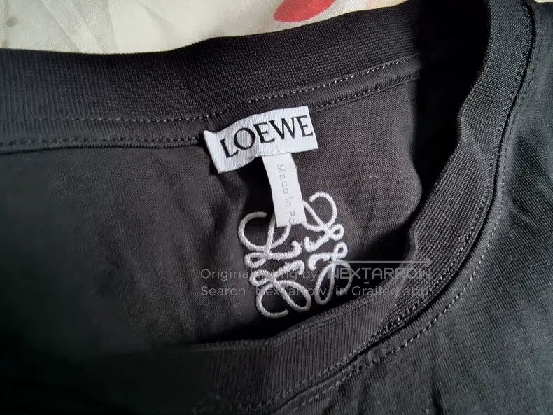 Loewe Loewe Men's Cotton T-Shirt, Black Size US M / EU 48-50 / 2 - 3 Thumbnail