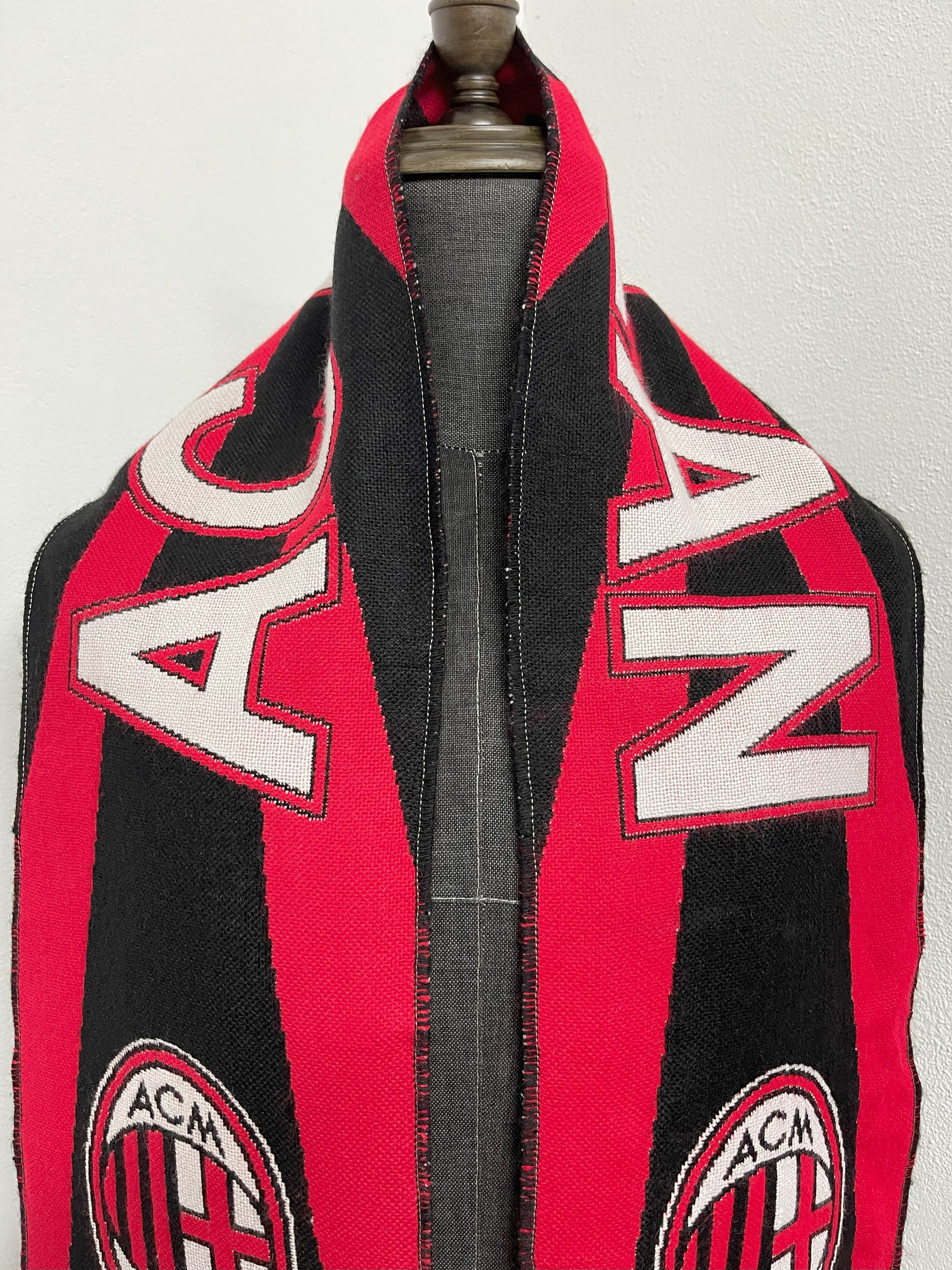 Vintage Vintage AC Milan Scarf / Muffler - 6070 Size ONE SIZE - 3 Thumbnail