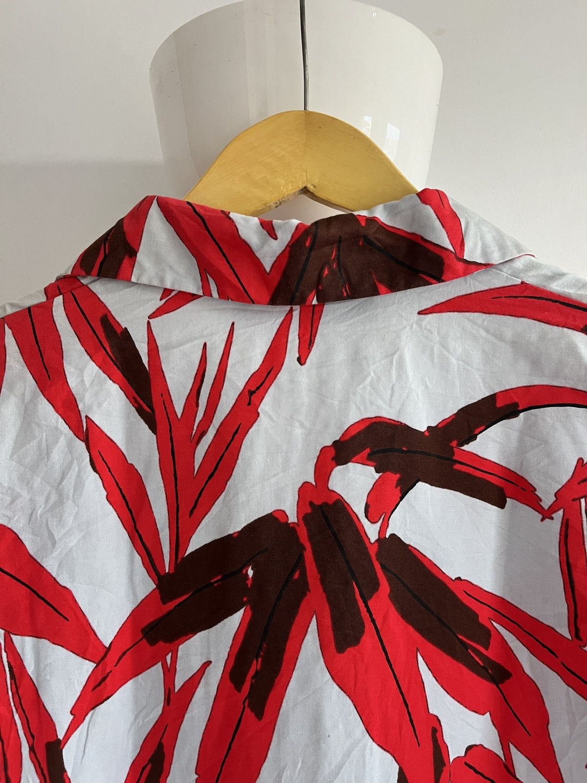 Marni Marni Leaves Half Button Up Blouse Size S / US 4 / IT 40 - 12 Thumbnail