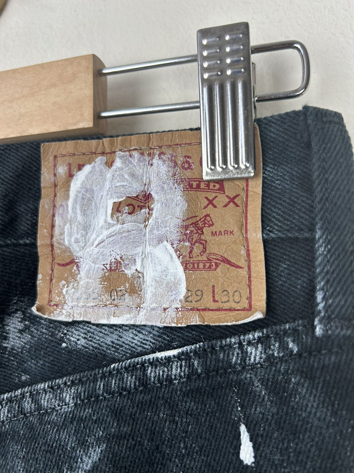 Levi's × Vintage Custom ART Margiela 90s Levi's Bootcut Jeans Size US 29 - 9 Thumbnail