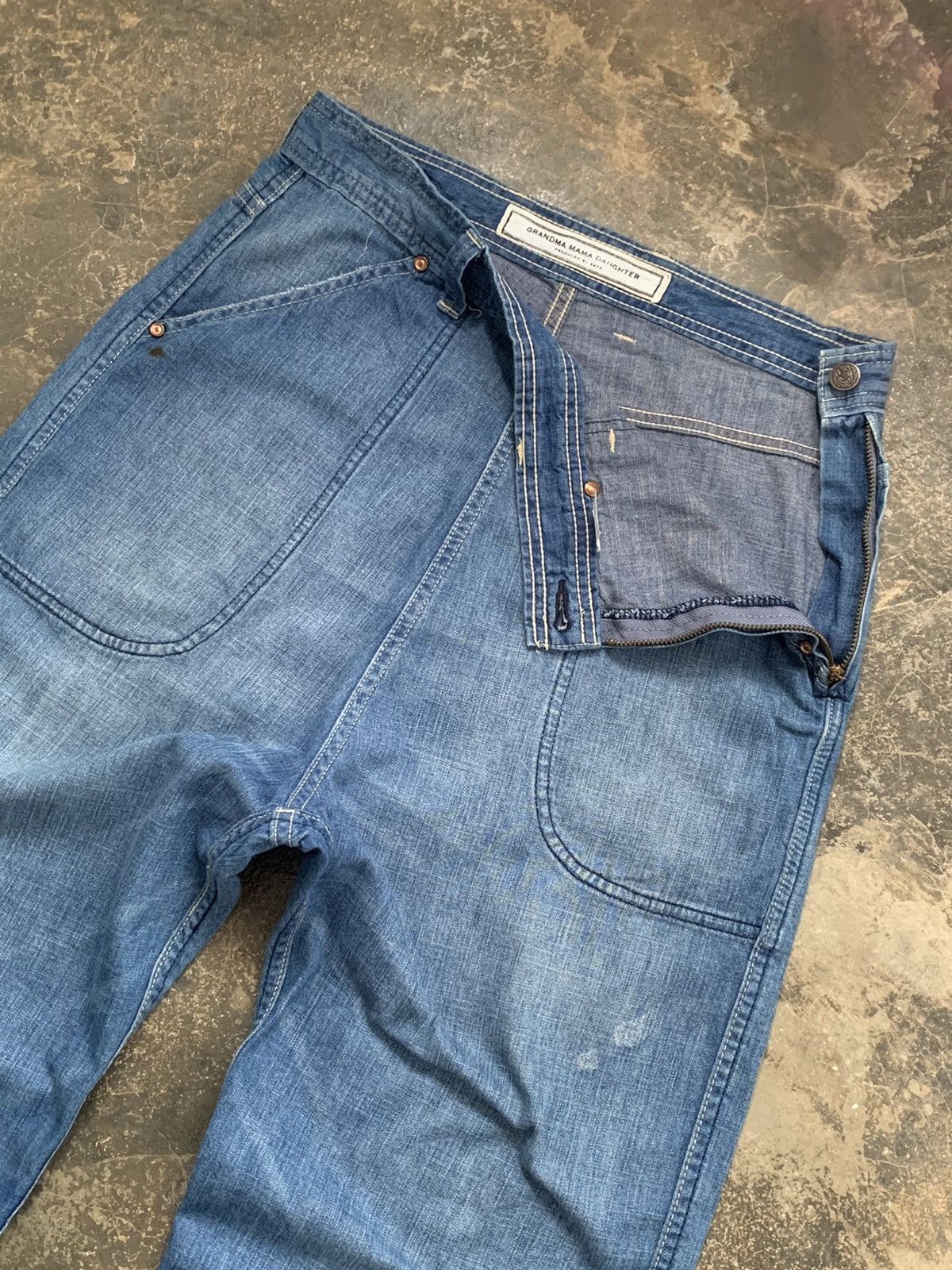 Hiroshi Kato Fatigue jeans produce by kato Size 29" - 3 Thumbnail