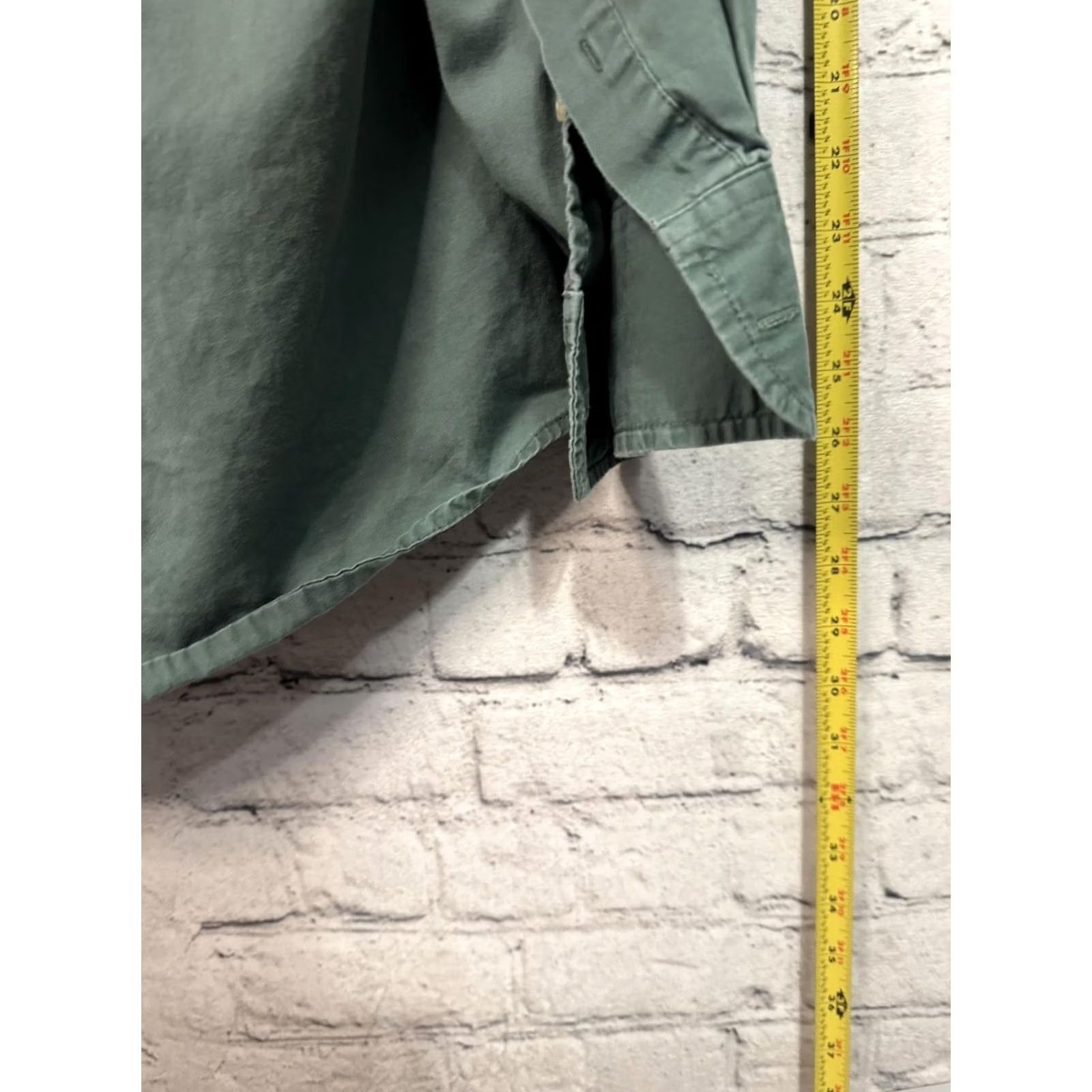 Vintage Saddlebred Men’s Casual Button-Down Shirt L Green Size US L / EU 52-54 / 3 - 5 Thumbnail