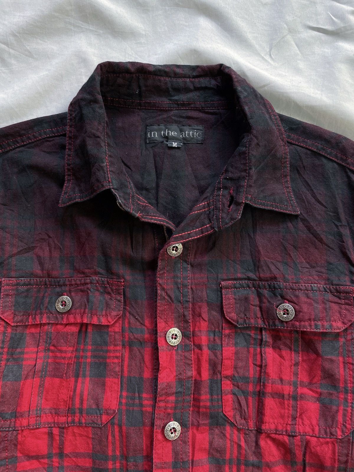In The Attic IN THE ATTIC 2 TONE SELDVEDGE STYLE SHIRT Size US M / EU 48-50 / 2 - 6 Thumbnail