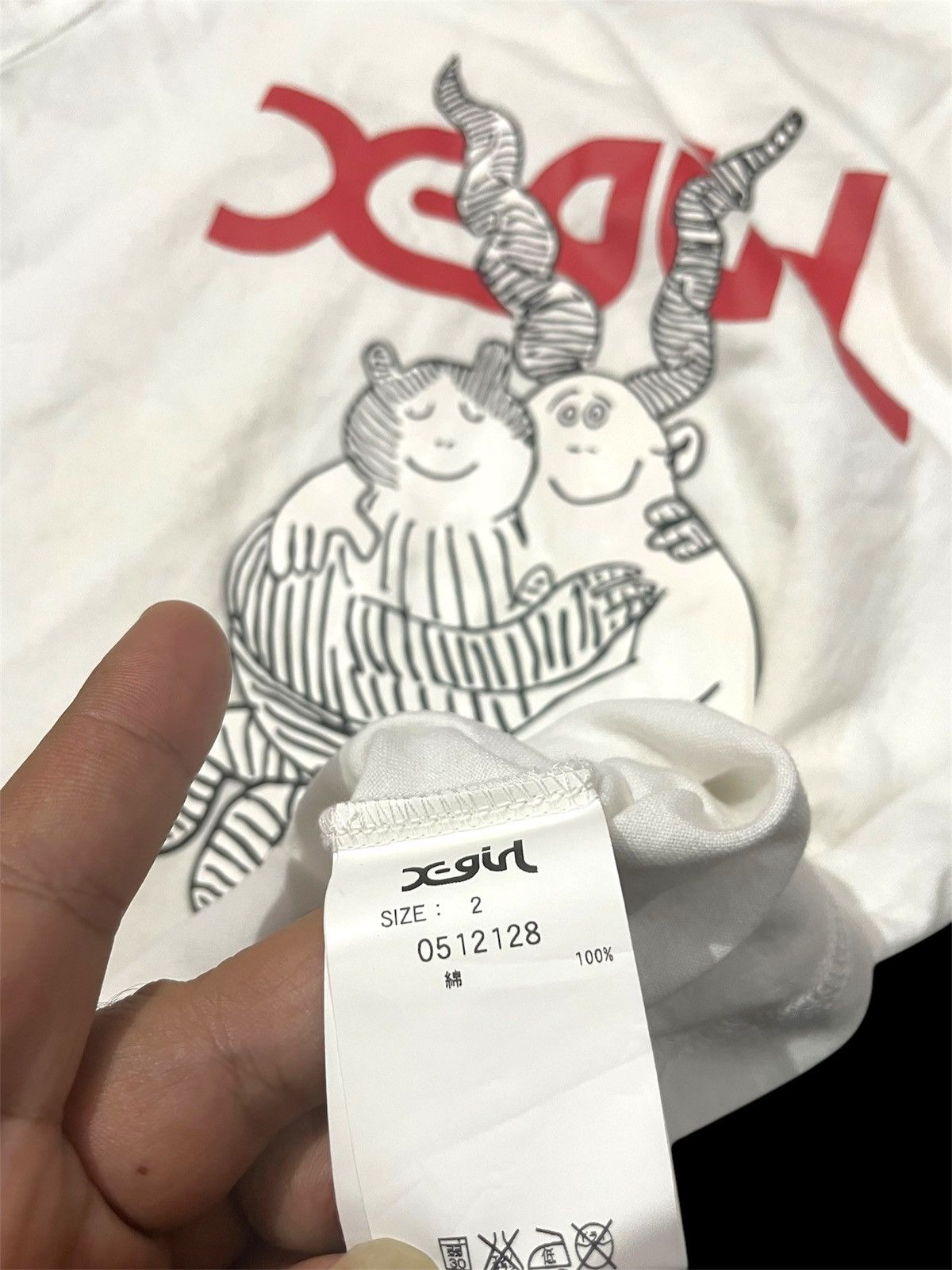 Japanese Brand Rare Tshirt Xgirl x Markgonzales Size US S / EU 44-46 / 1 - 10 Thumbnail