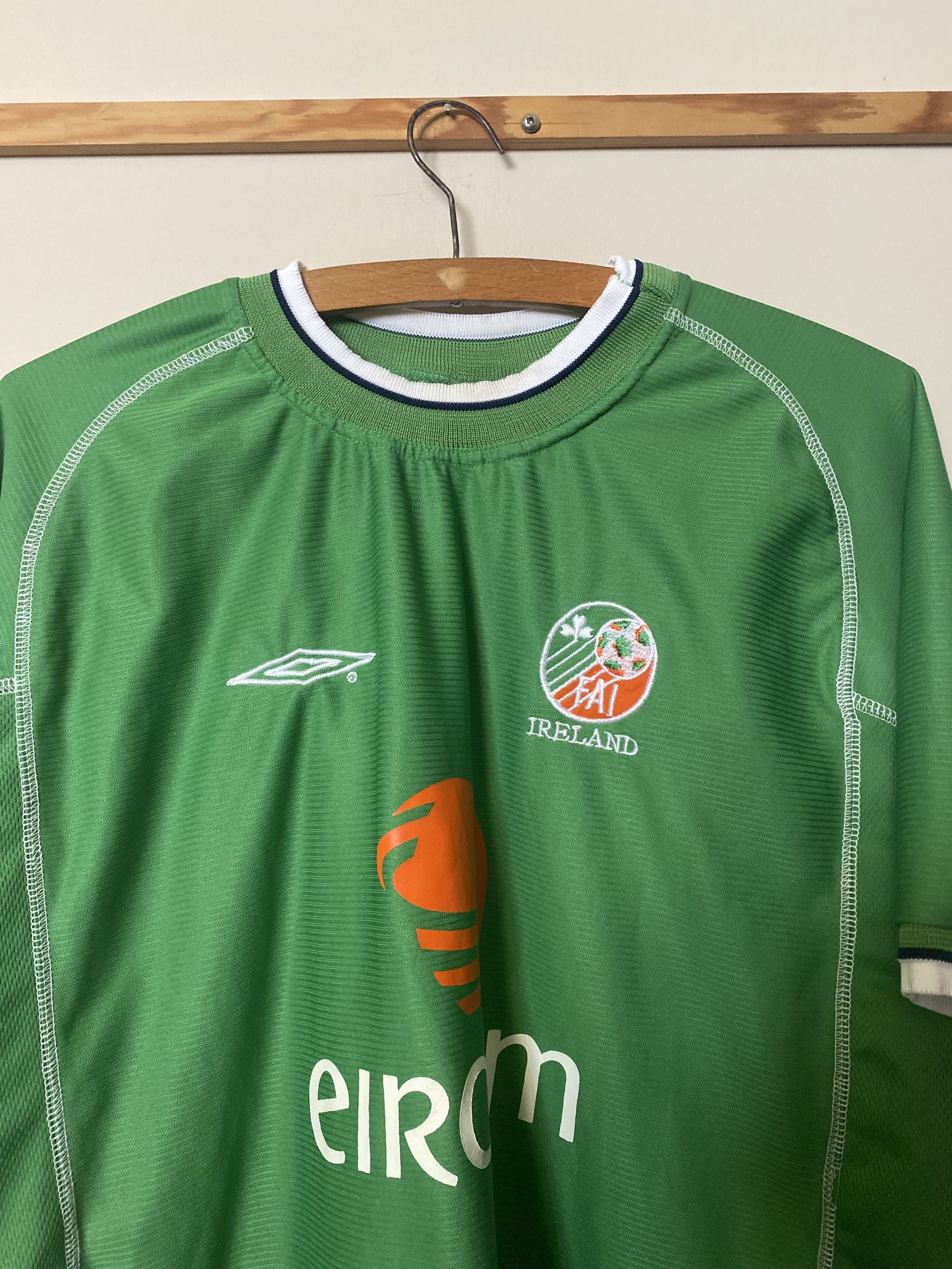 Umbro Vintage Jersey IRELAND 2002 - Umbro - XL - UNIQUE Size US XL / EU 56 / 4 - 4 Thumbnail