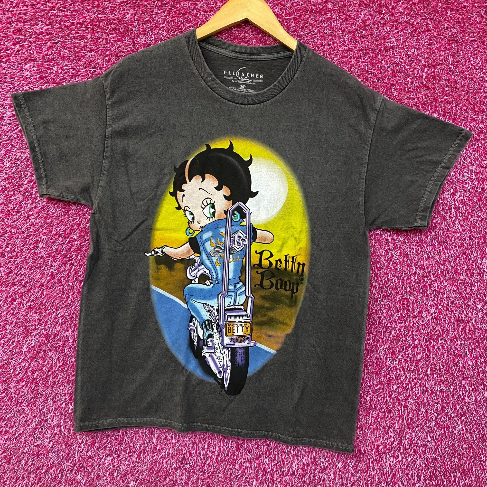Other Betty Boop Wild Child Motorcycle Biker Graphic T-Shirt Small Size US S / EU 44-46 / 1 - 3 Thumbnail