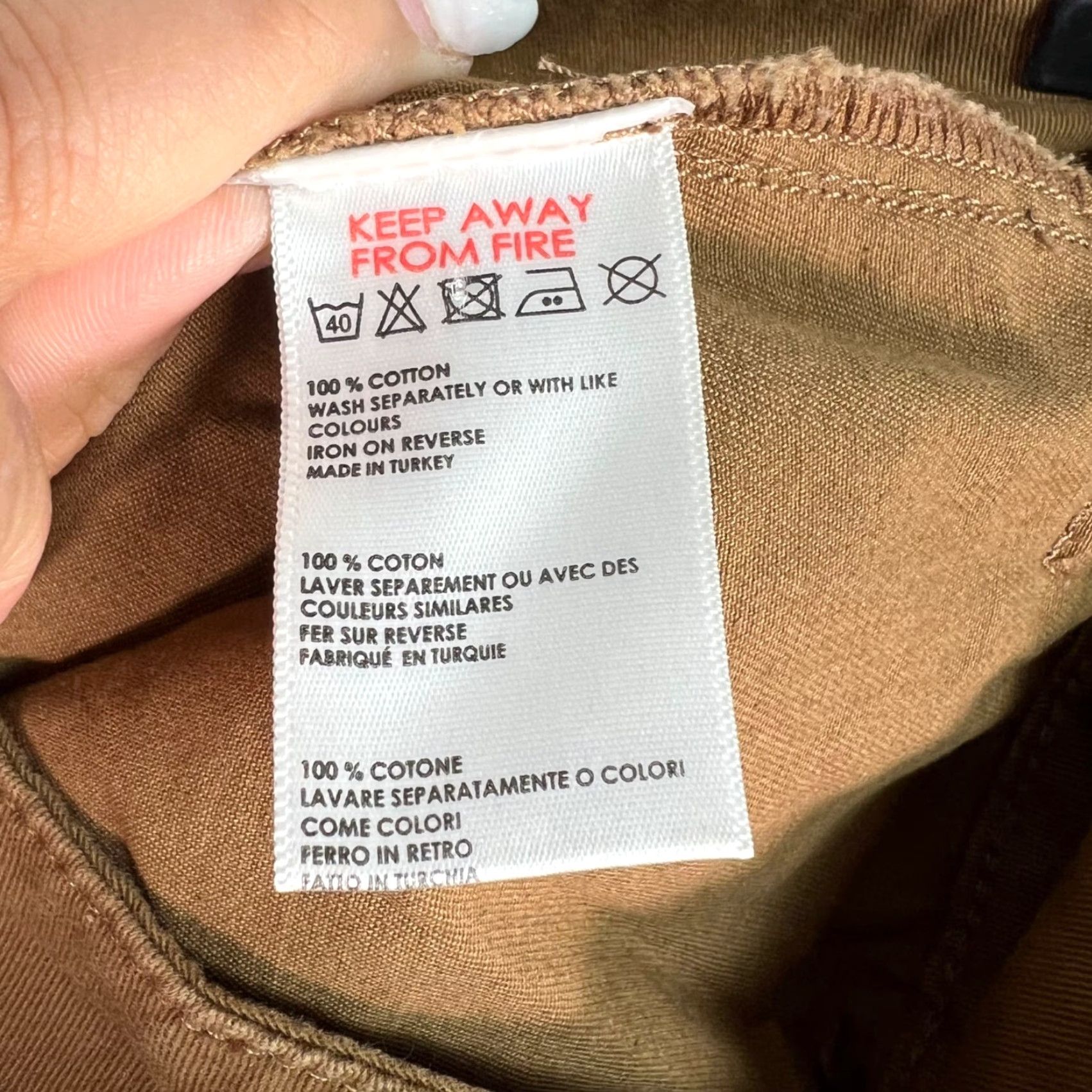 Urban Outfitters VINTAGE Urban Outfitters Chino Pants Womens Straight Leg 0 28in Inseam Tan Cotton Size 25" / US 0 / IT 36 - 3 Thumbnail
