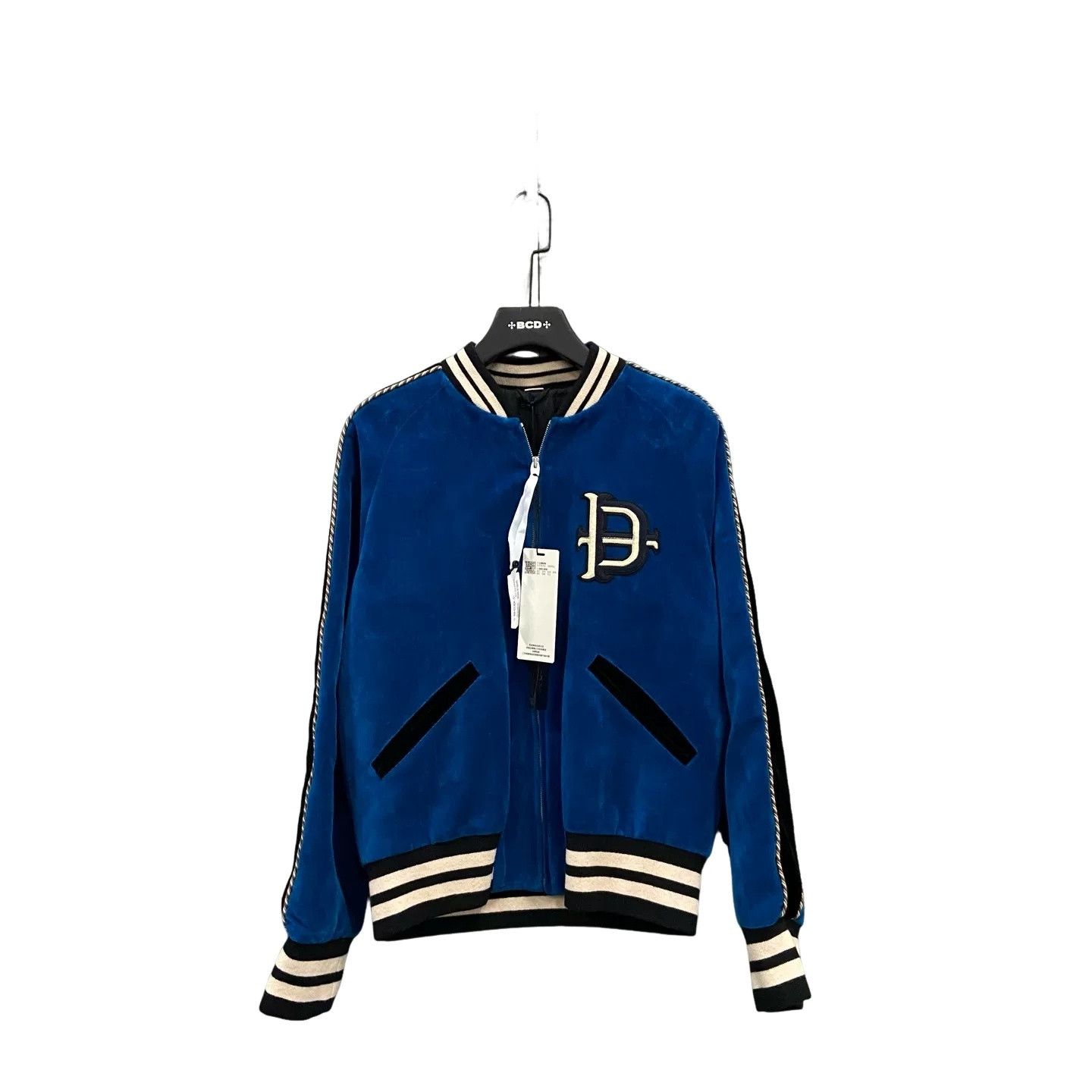 Gucci Gucci Dragon Embroidered Velvet Bomber Jacket 46 Size US S / EU 44-46 / 1 - 1 Thumbnail