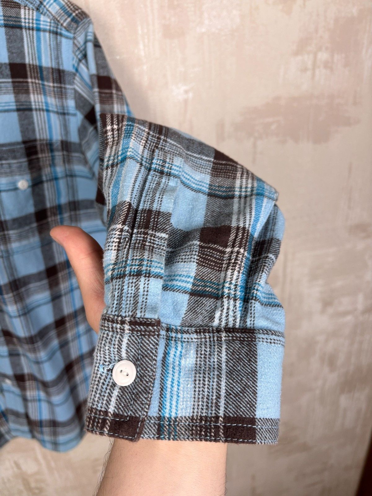 Beams Plus Beams Plus Flannel Shirt Pockets Size fits to M-L Size US M / EU 48-50 / 2 - 13 Thumbnail
