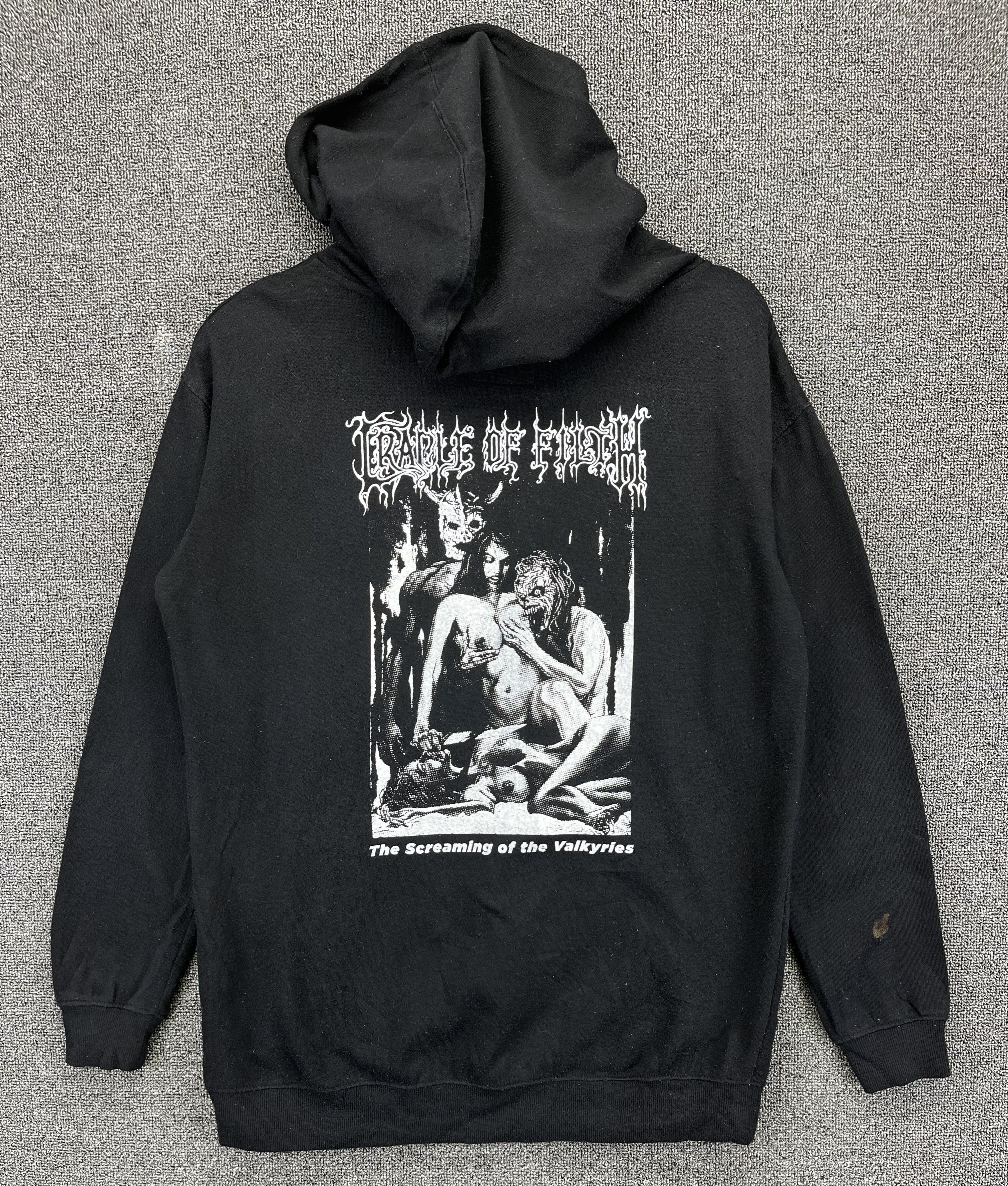 Band Tees Cradle of Filth Punk Rock Band Tees Rare Hooded Sweatshirt Size US S / EU 44-46 / 1 - 1 Thumbnail