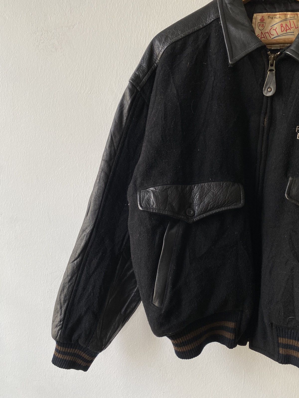 Vintage Vintage Fancy Ball Royal Air Aviators Varsity Jacket Size US L / EU 52-54 / 3 - 3 Thumbnail