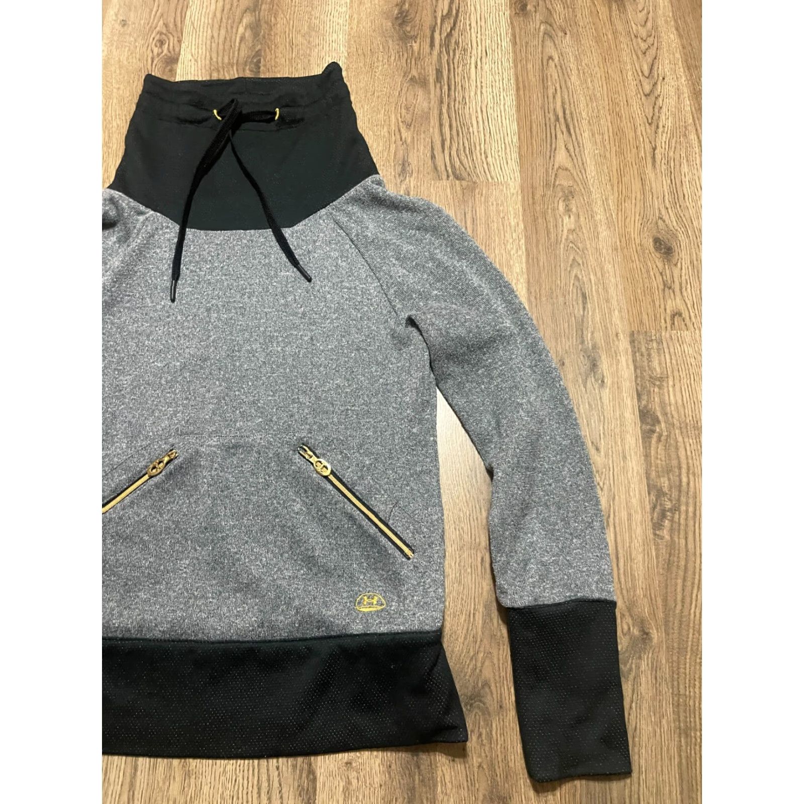 Under Armour Under Armour Sweater Womens XS Black Gray Turtleneck Pullover SemiFitted Long Sleeve Casual Size XS / US 0-2 / IT 36-38 - 4 Thumbnail