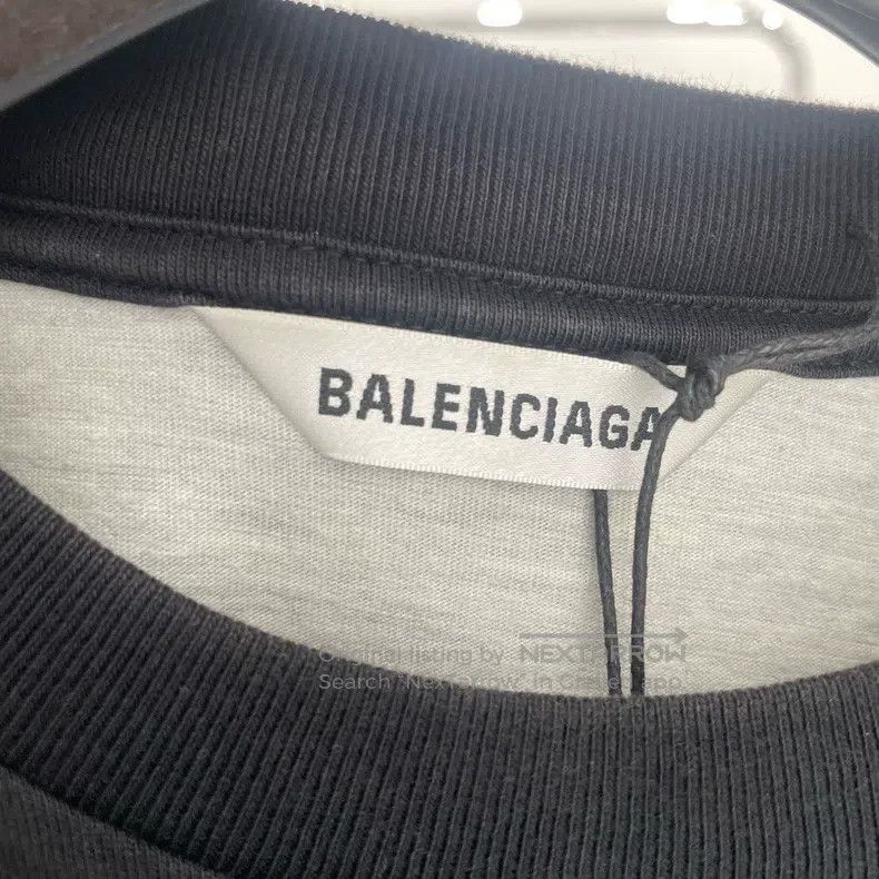 Balenciaga Balenciaga Phantom Logo Fake Two-Piece Short Sleeve Size US S / EU 44-46 / 1 - 5 Thumbnail