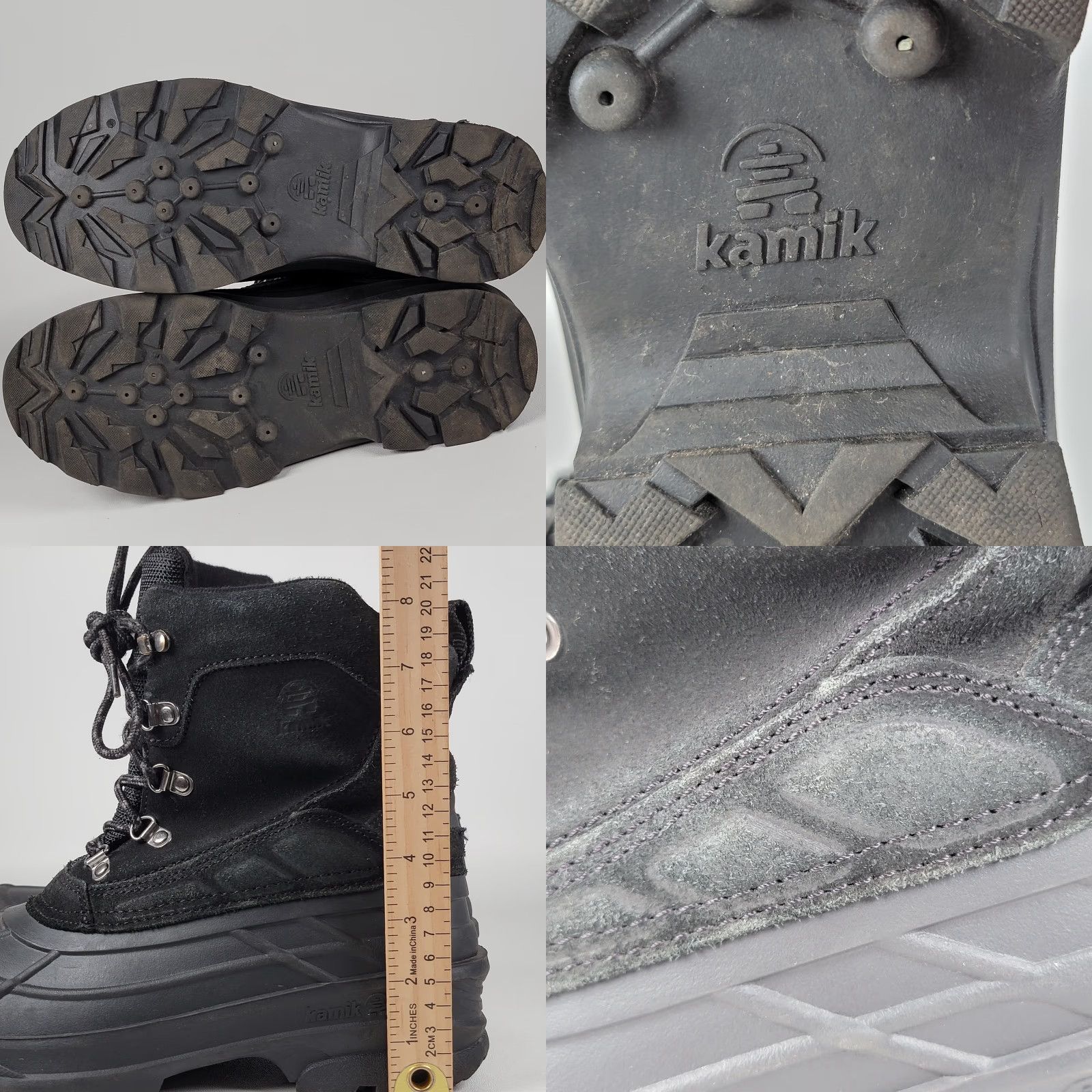 Vintage Kamik Fargo 2 Waterproof Winter Boots Black Suede Men's Size 9 Size US 8 / EU 41 - 8 Thumbnail