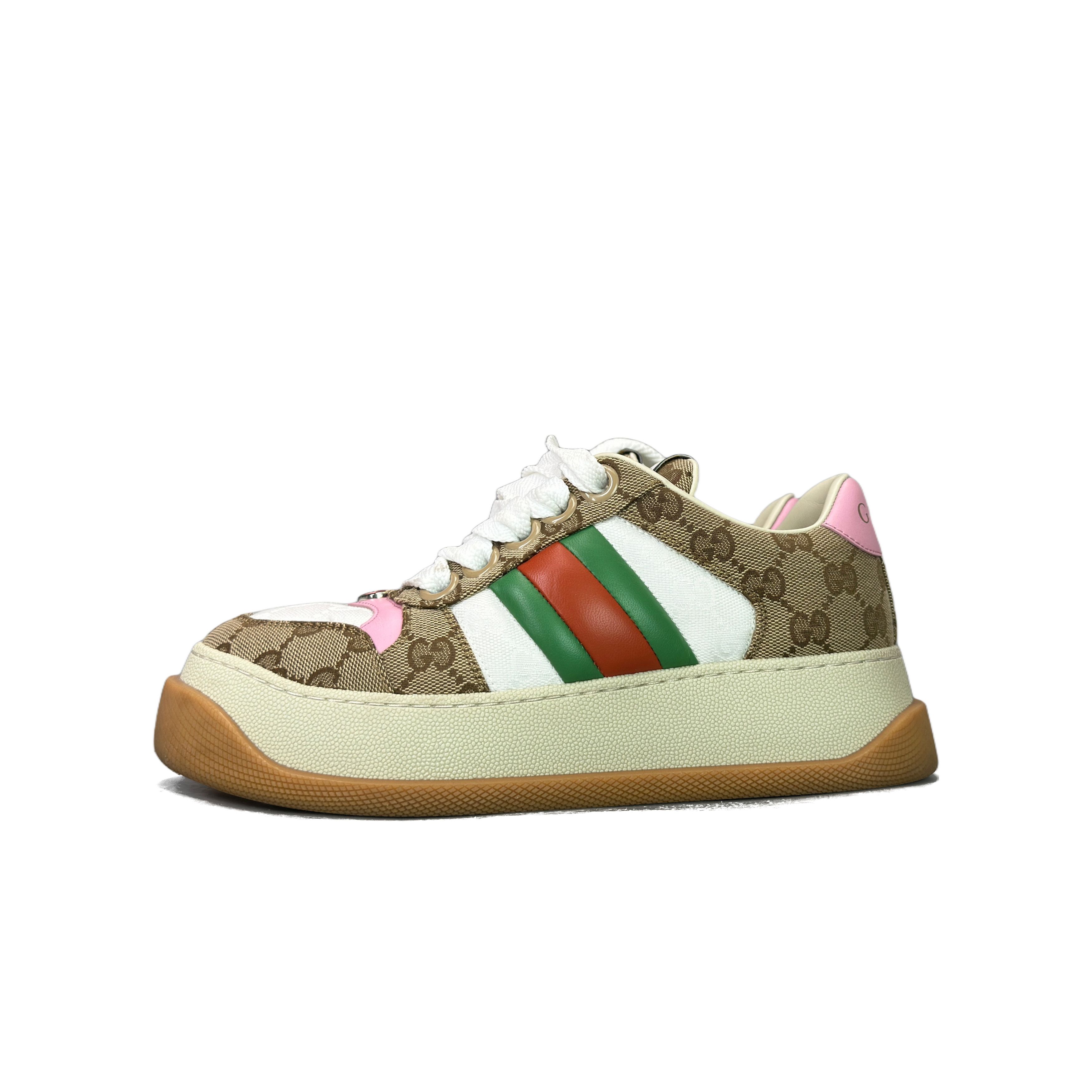 Gucci Gucci Screener Low-Top Sneakers Size 36 Size US 6 / IT 36 - 1 Thumbnail