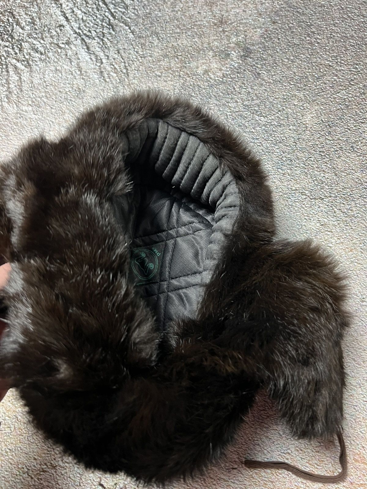 Japanese Brand × Vintage y2K faux fuzzy mohair Japan Avant Garde style hat USHANKA Size ONE SIZE - 5 Thumbnail
