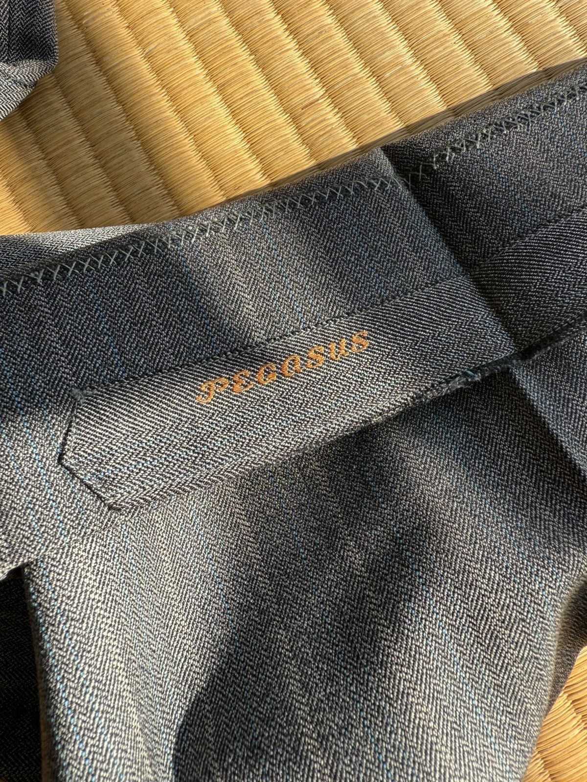 Other Mossy Blue New Wool Japanese Vintage Suit Set Size 40R - 14 Thumbnail