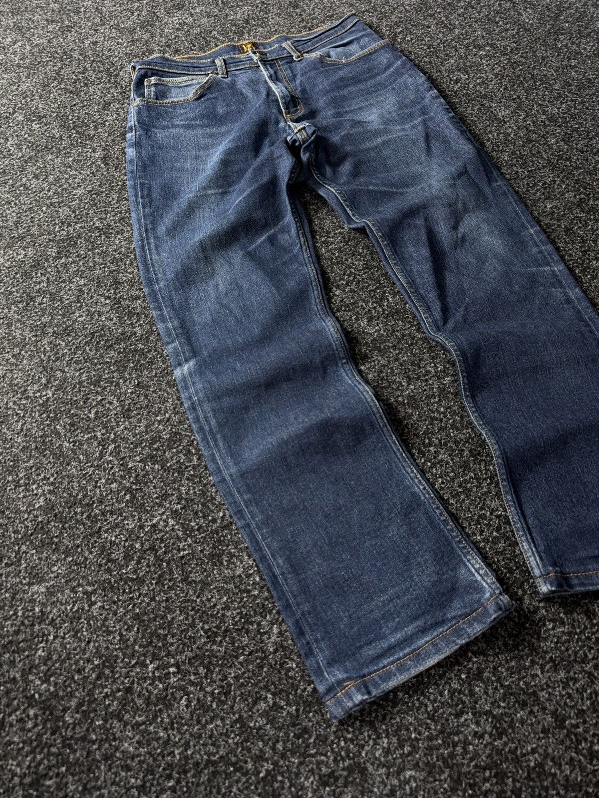 If Six Was Nine × Lee × Vintage Vintage 90s Y2K Lee USA cowboy Jeans straight pants Size US 32 / EU 48 - 2 Thumbnail