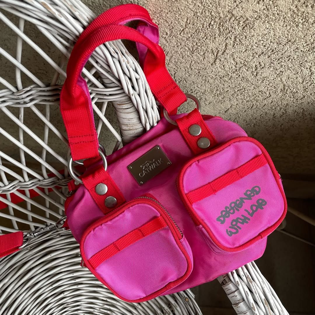 Other Pink CatWalk bag Type GGL Type Kipling Y2K sk8 streetwear Size ONE SIZE - 4 Thumbnail