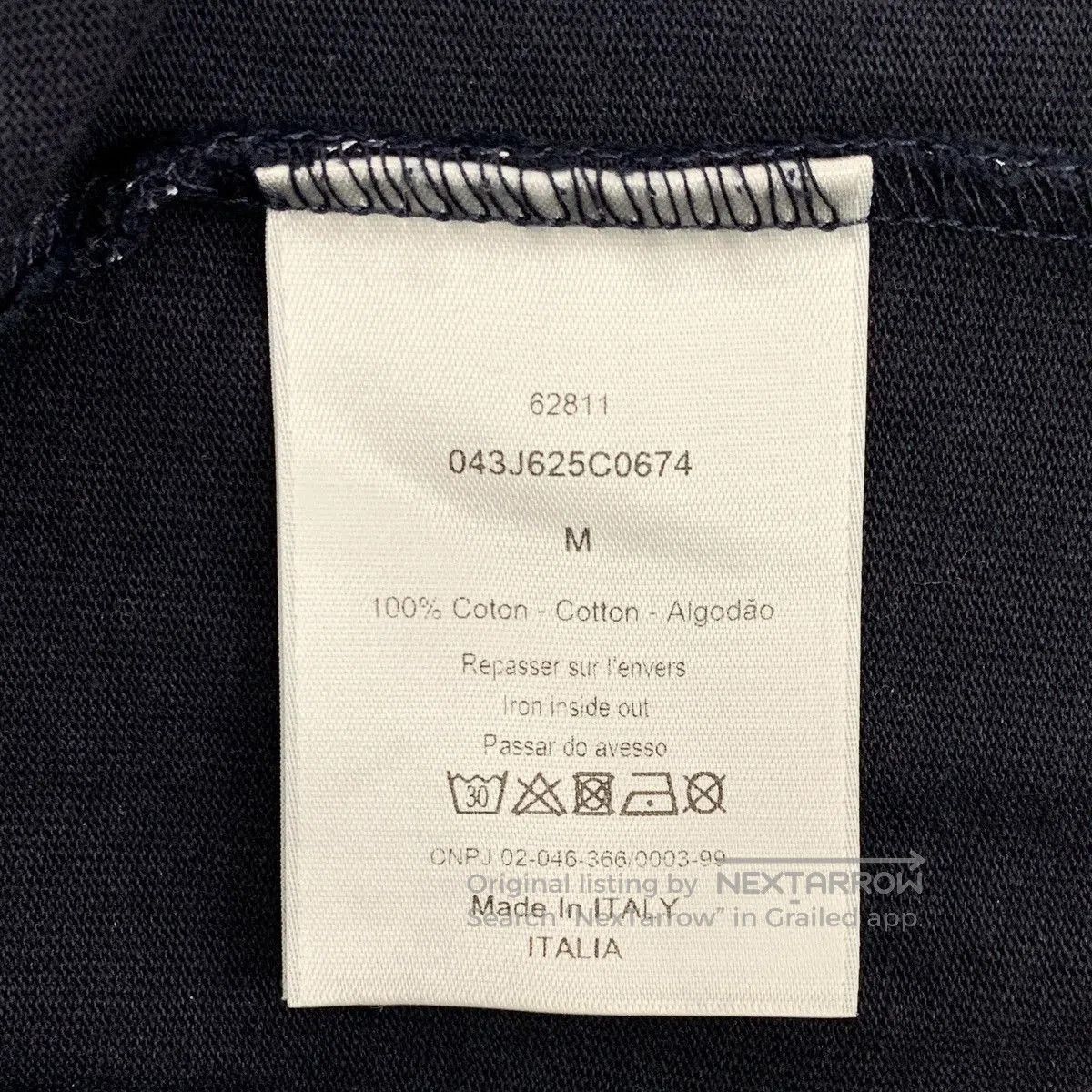 Dior Black Patterned Short Sleeve Shirt. Size US M / EU 48-50 / 2 - 7 Thumbnail
