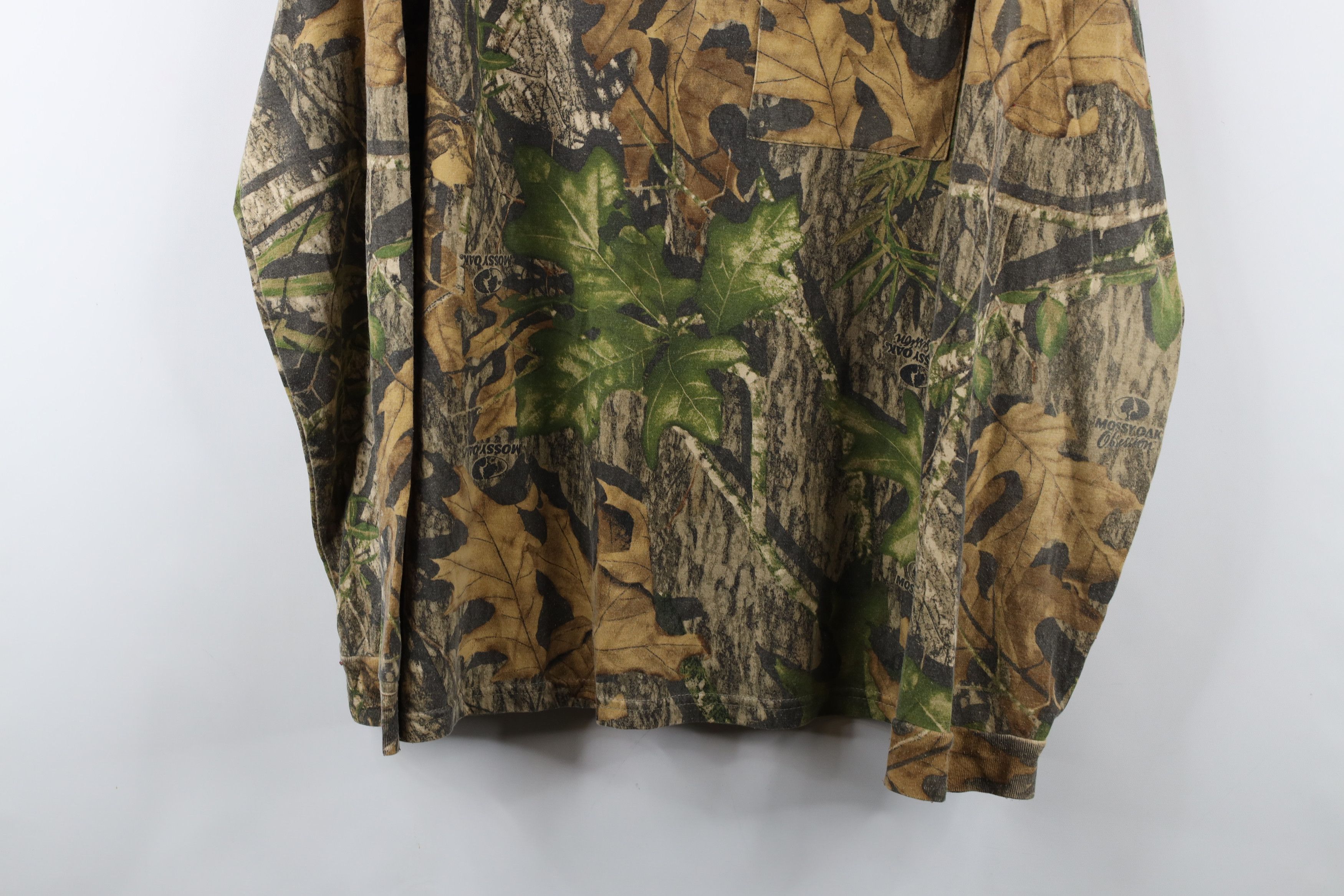 Vintage Vintage Y2K Streetwear Camouflage Long Sleeve T-Shirt Size US XXL / EU 58 / 5 - 3 Thumbnail