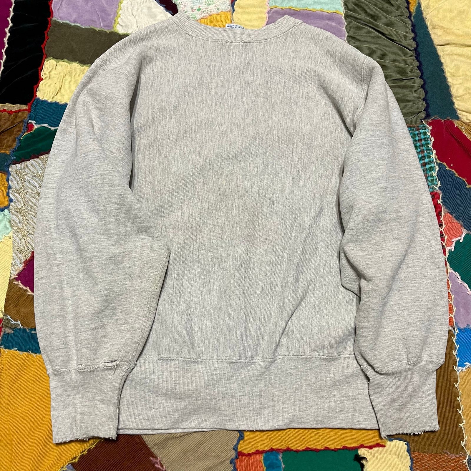 Champion Vintage 90s Champion Reverse Weave Distressed Clemson Grey Size US L / EU 52-54 / 3 - 2 Thumbnail