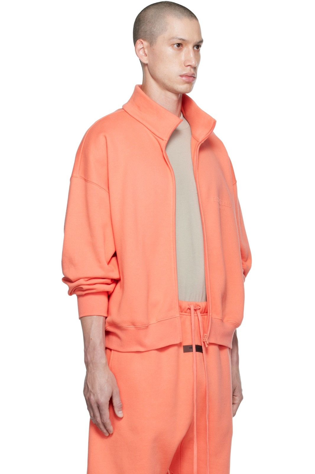 Essentials × Fear of God FEAR OF GOD ESSENTIALS FOG Pink Full Zip Fleece Jacket XXL Size US XXL / EU 58 / 5 - 2 Thumbnail