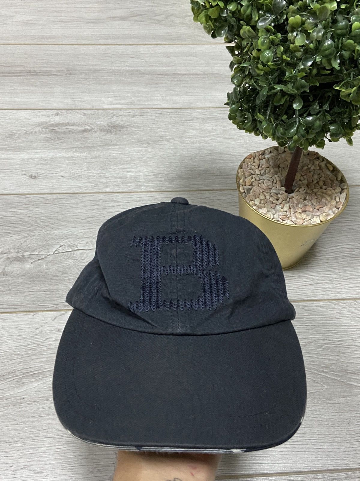 Burberry Burberry check big B horseferry vintage cap Size ONE SIZE - 9 Thumbnail