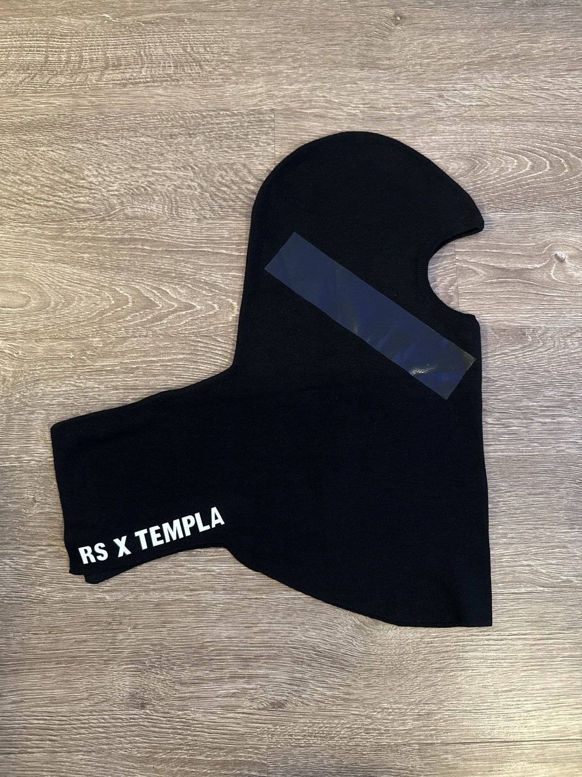 Raf Simons × Templa Raf Simons x Templa Logo Print Balaclava Size ONE SIZE - 1 Thumbnail