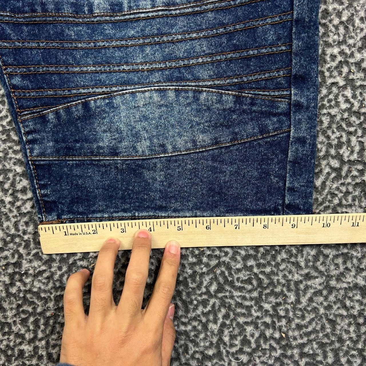 Rocawear Rocawear Shorts Men 40W Moto Jeans Stretch Denim Pockets Y2K Size US 40 / EU 56 - 4 Thumbnail