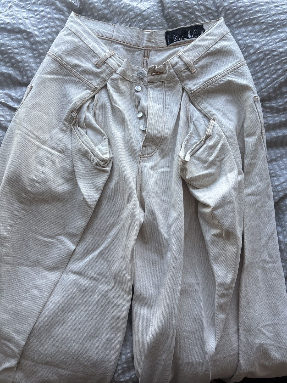 Martine Rose Rarest Martine Rose Oversized Denim Jeans Size US 32 / EU 48 - 3 Thumbnail