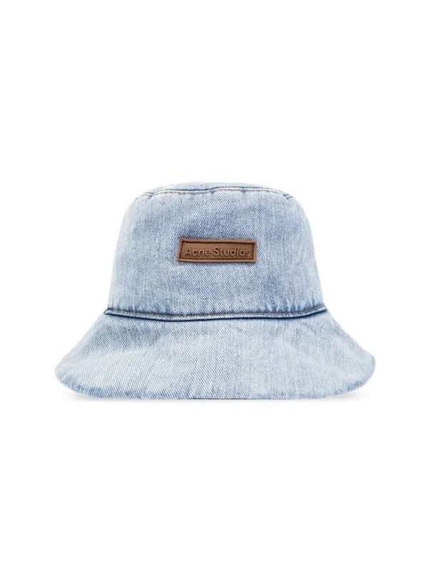 Acne Studios o1y1224 Size: L / Denim (Cap & Hat) in Blue Size ONE SIZE - 1 Thumbnail