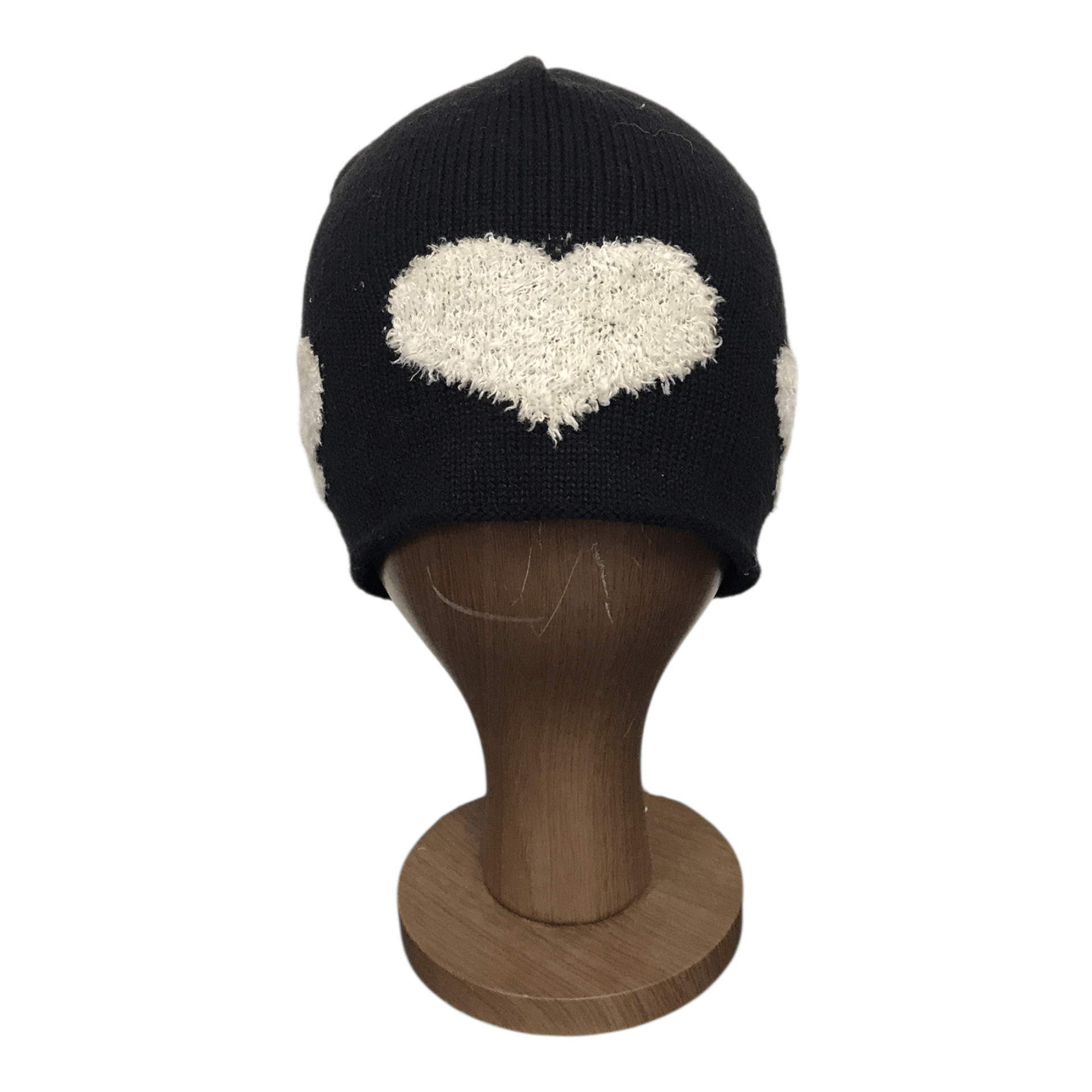 Hysteric Glamour × Japanese Brand Japanese Royal Black Distress Beanie Size ONE SIZE - 3 Thumbnail