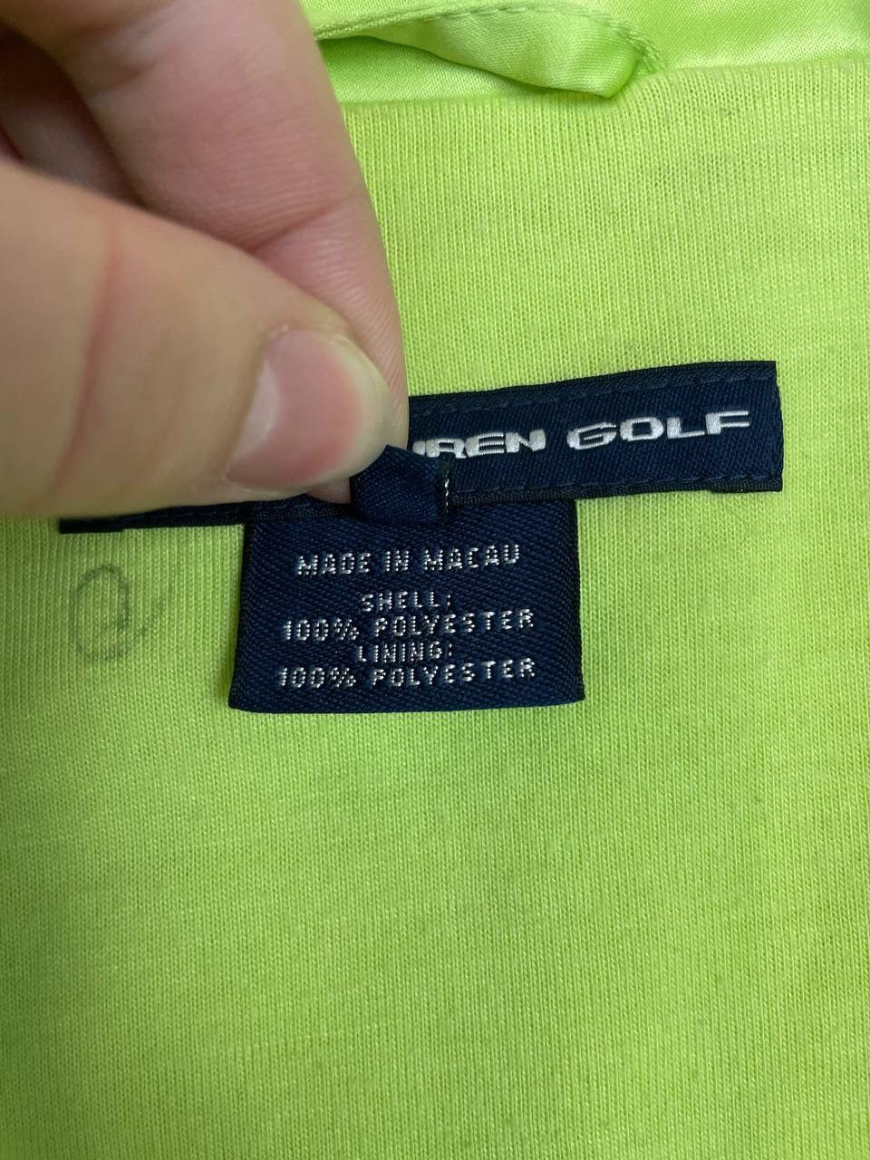 Polo Ralph Lauren Polo Ralph Lauren Golf Men Polyester Vest Gilet Green Size US L / EU 52-54 / 3 - 5 Thumbnail