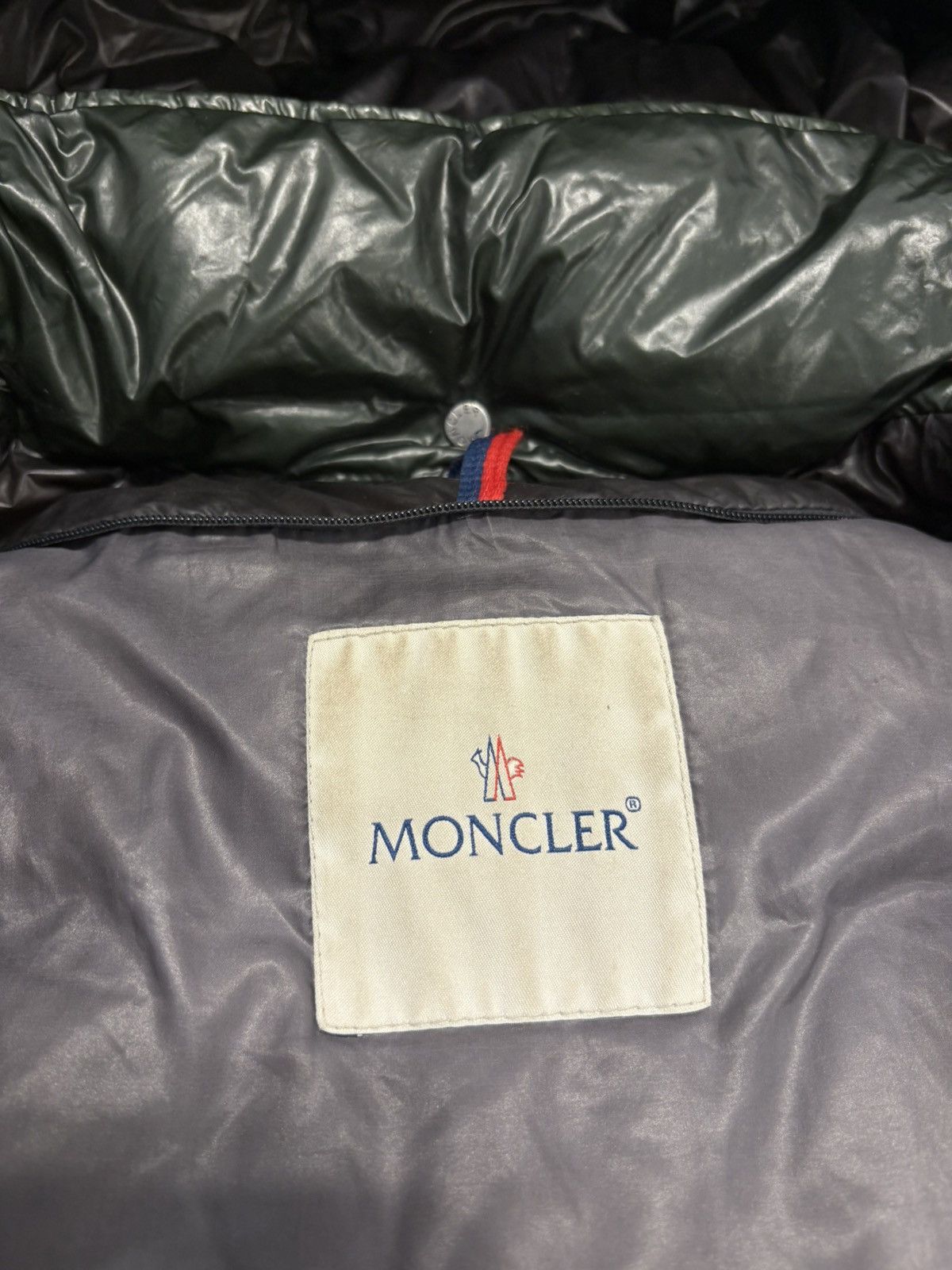 Moncler Moncler Zin Giubotto Down Jacket Rare Green Color Size US S / EU 44-46 / 1 - 12 Thumbnail