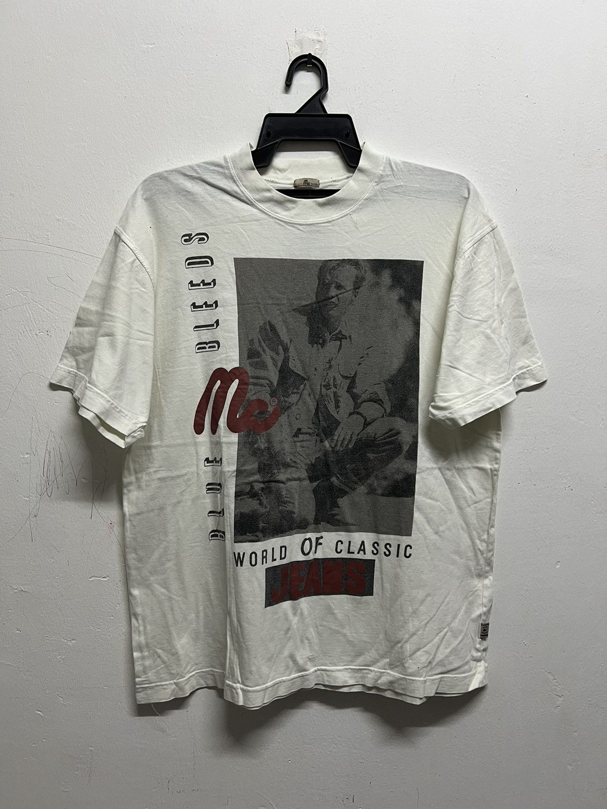 Vintage Vintage Blue MC Bleeds Photo Tee Size US L / EU 52-54 / 3 - 1 Thumbnail