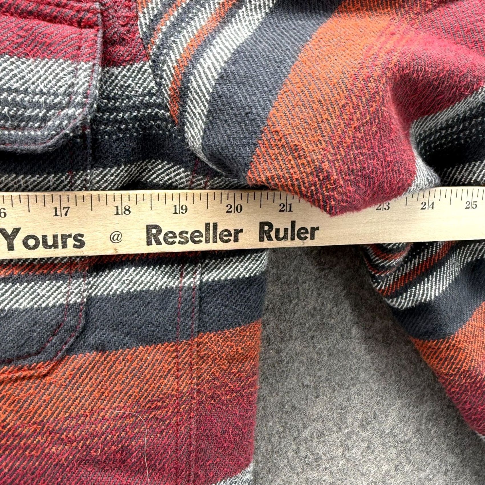 American Eagle Outfitters VINTAGE American Eagle Outfitters Shirt Jacket Men L Red Plaid Flannel Sherpa Lined Warm долг Size US L / EU 52-54 / 3 - 3 Thumbnail