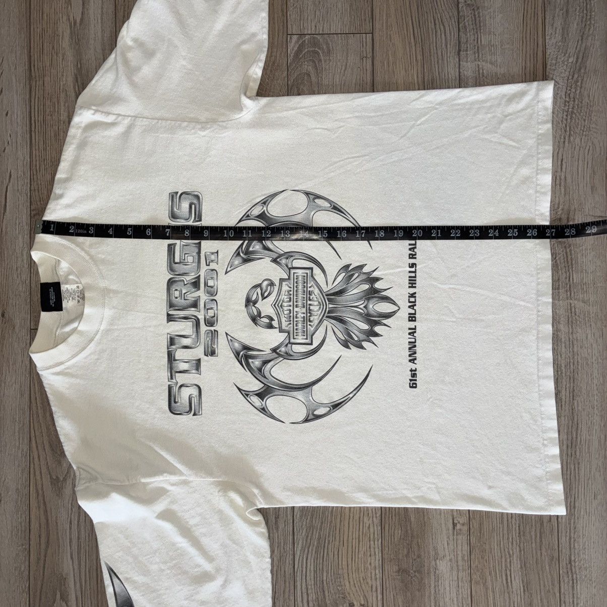 Harley Davidson Harley Davidson Chrome Sturgis 2001 white long sleeve shirt Size US L / EU 52-54 / 3 - 9 Thumbnail