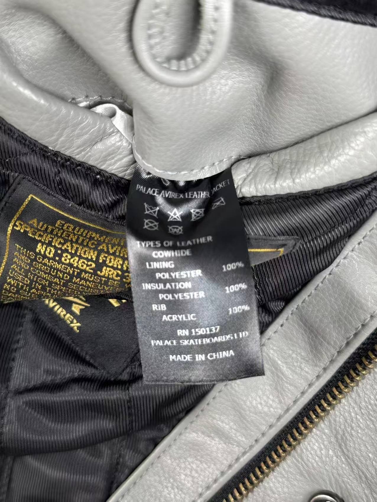 Avirex × Palace palace avirex leather jacket Size US S / EU 44-46 / 1 - 16 Thumbnail
