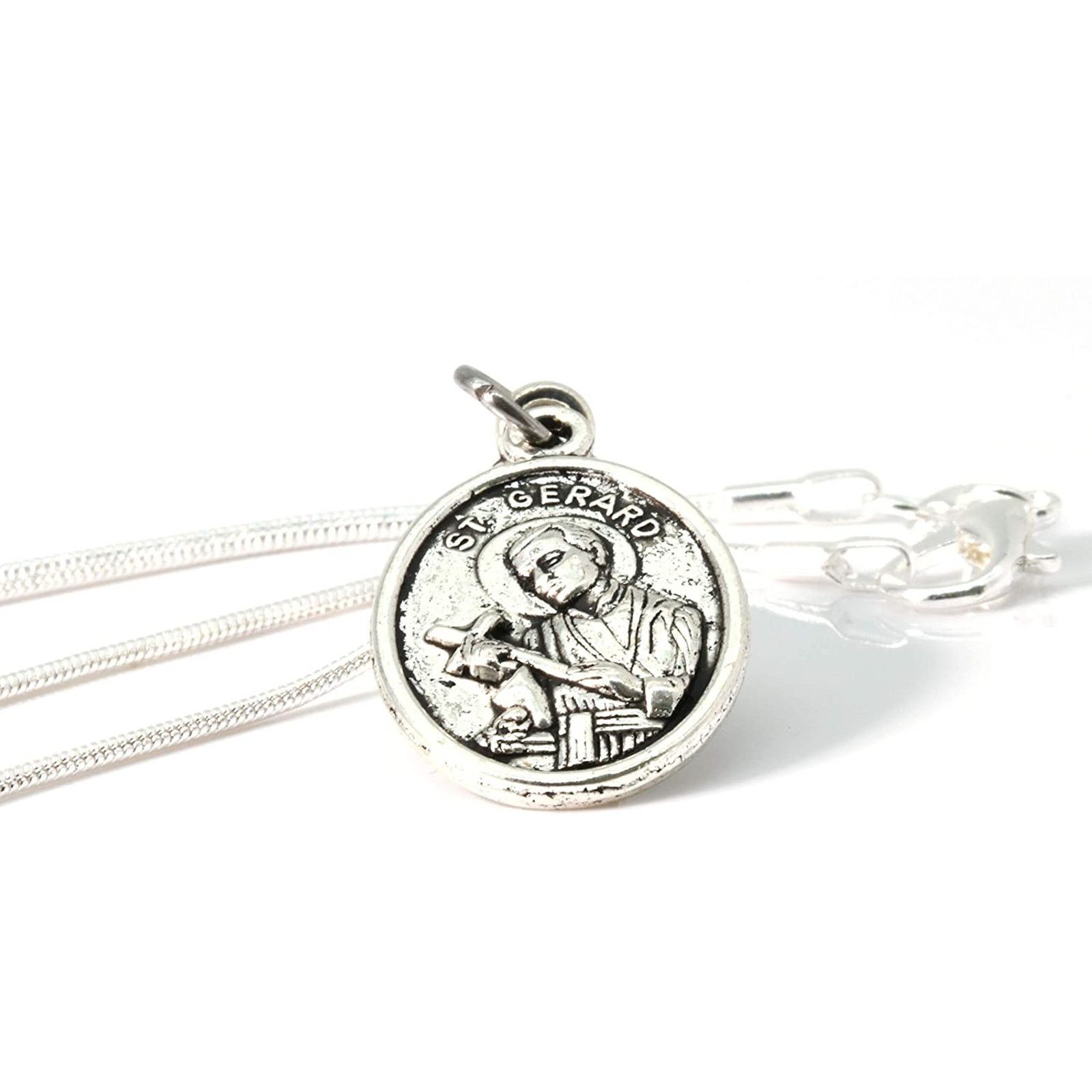 & Other Stories St Gerard Necklace | Patron Saint of Motherhood Fertility Size ONE SIZE - 2 Thumbnail