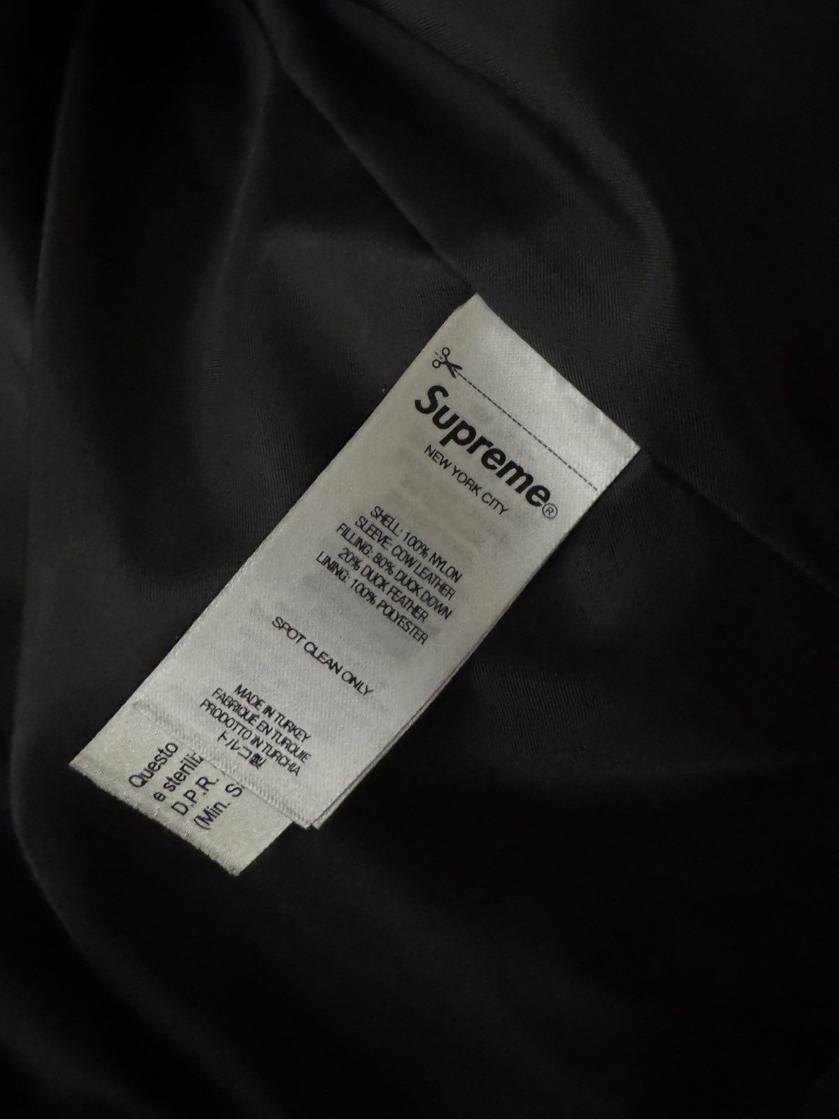 Supreme × Undercover Supreme X Undercover Studeed Leather Puffer Jacket Size US XL / EU 56 / 4 - 6 Thumbnail