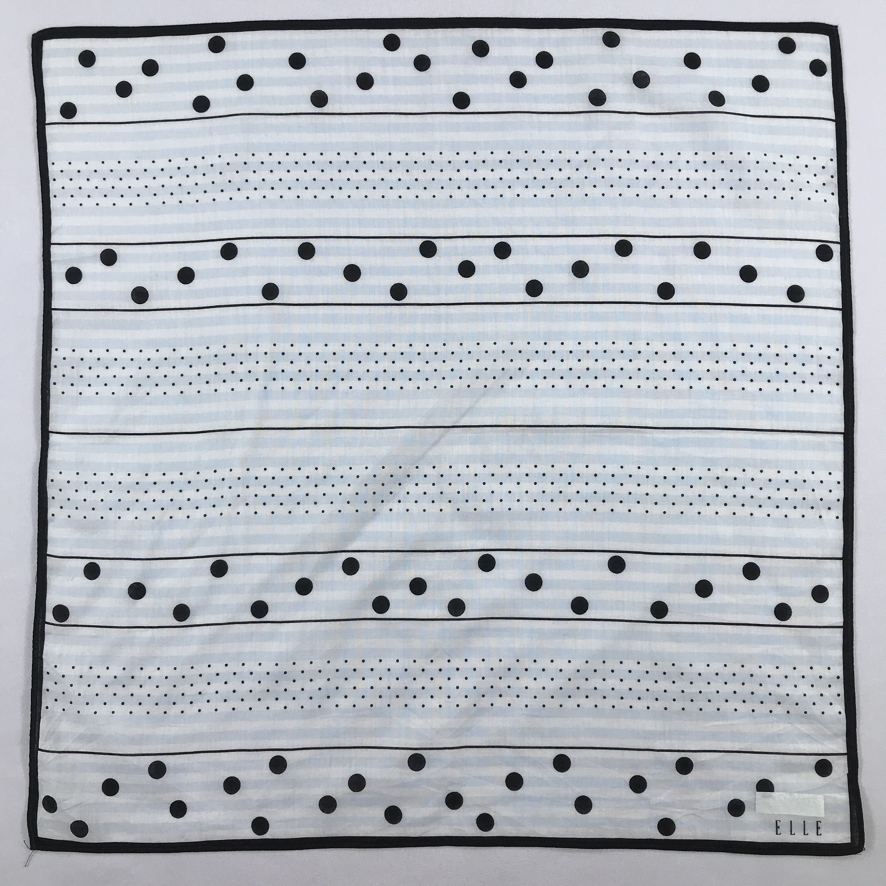 Vintage Elle Bandana / Handkerchief / Neckerchief - S2365 Size ONE SIZE - 1 Thumbnail