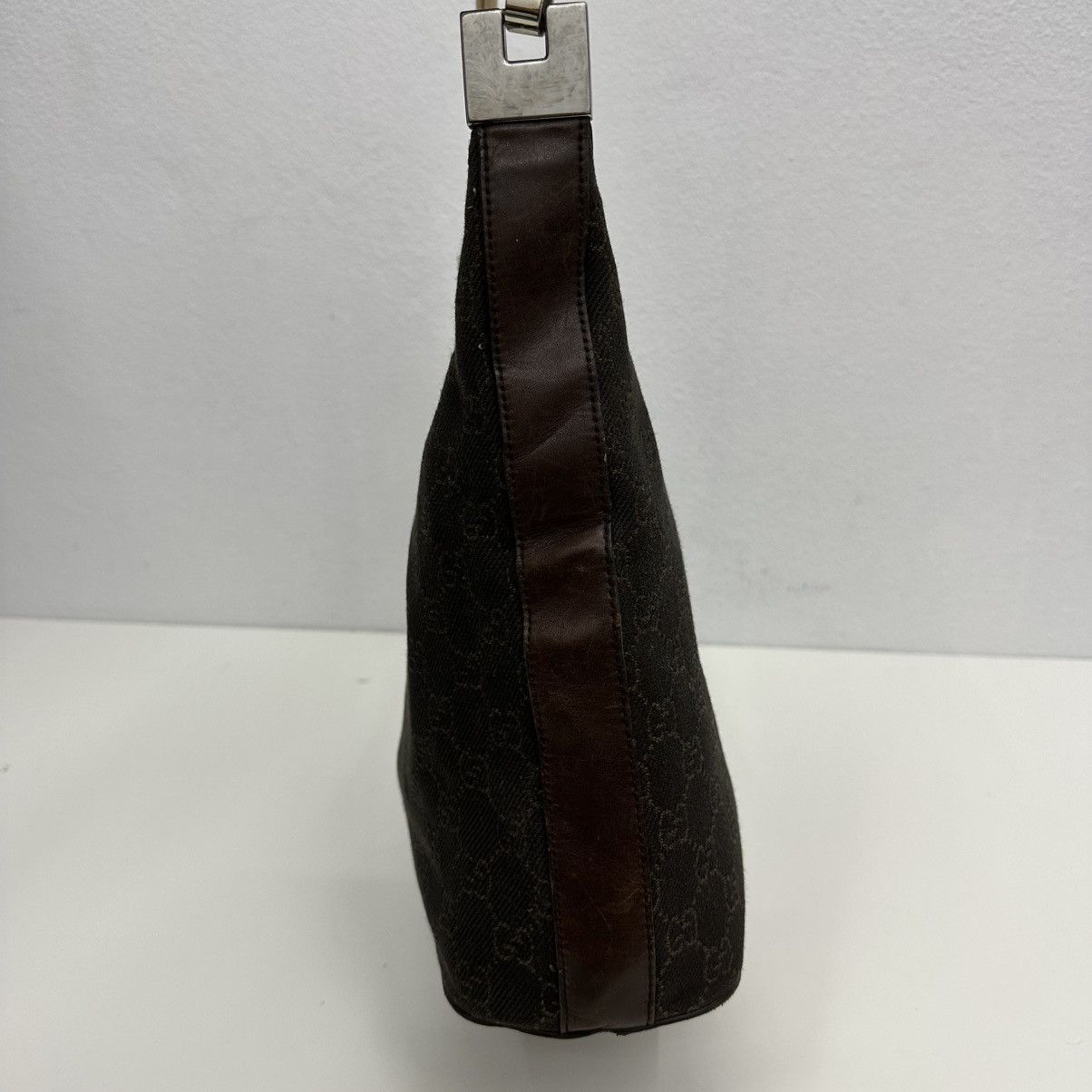 Gucci ‼️LAST DROP‼️ AUTHENTIC GUCCI GG HOBO SHOULDER HOBO BAG Size ONE SIZE - 4 Thumbnail