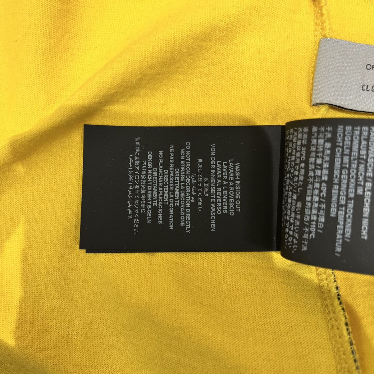 Palm Angels Palm Angels Tee Yellow Size US L / EU 52-54 / 3 - 11 Thumbnail