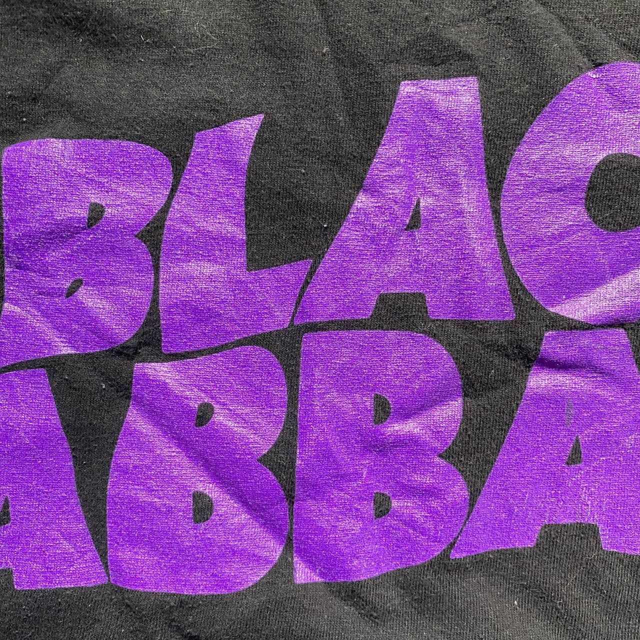 Band Tees VINTAGE Y2K BLACK SABBATH OZZY AMAZING FADED LOGO T SHIRT 51 Size US M / EU 48-50 / 2 - 6 Thumbnail