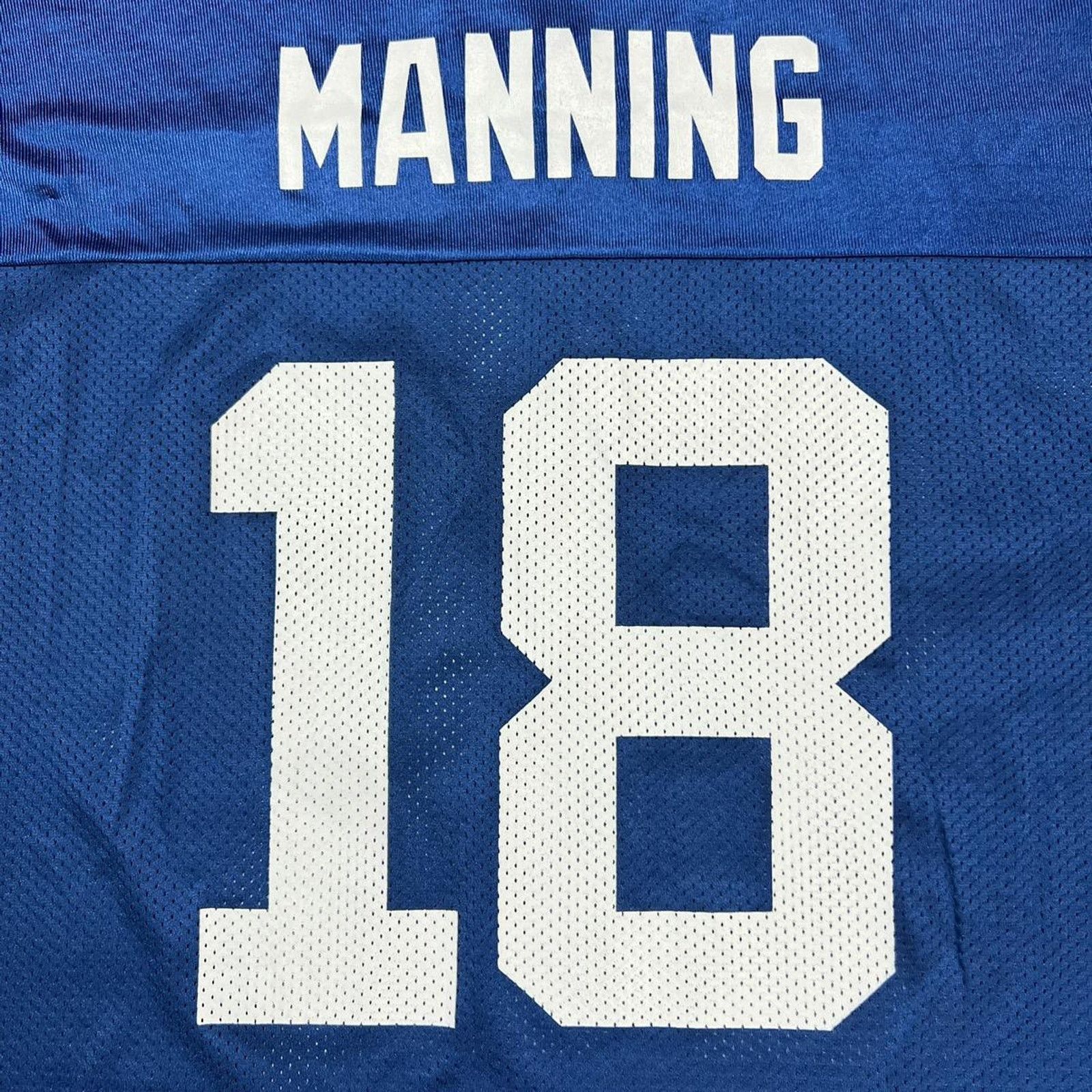 NFL × Reebok × Vintage Reebok Peyton Manning Indianapolis Colts Jersey XL Football Size US XL / EU 56 / 4 - 2 Thumbnail